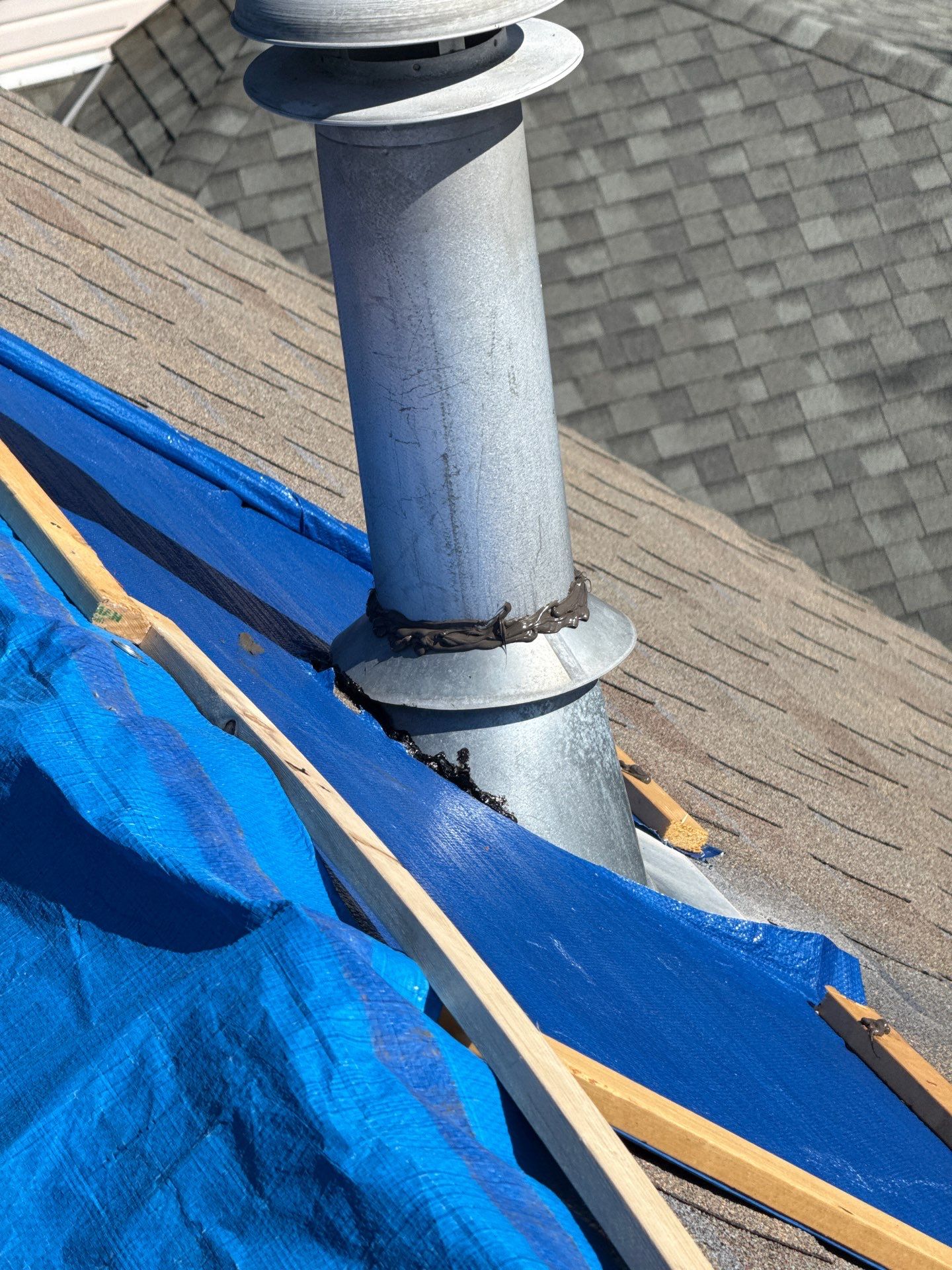 Residential Reroof Shingle - Mission Brown by Top Notch Roofing Inc