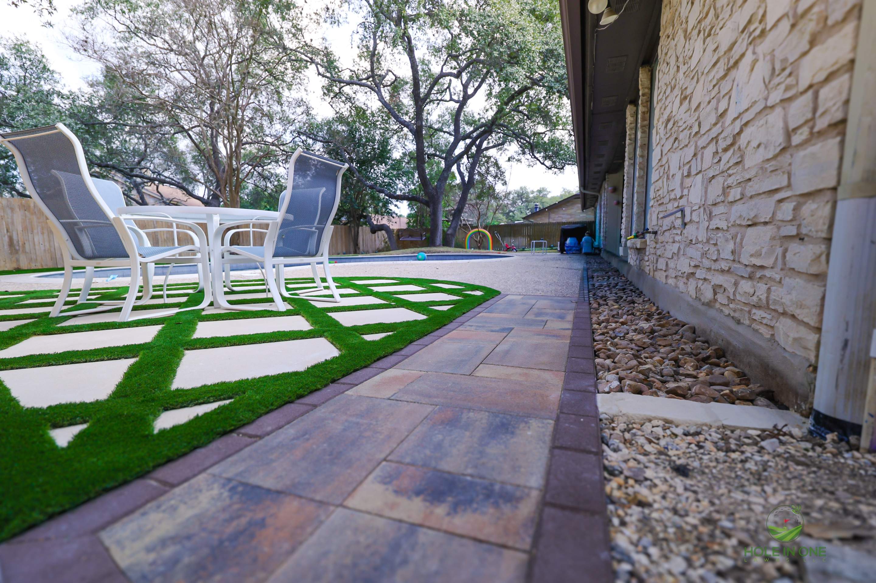 Hunters Creek, San Antonio Tx. by Hole In One Lawns, LLC