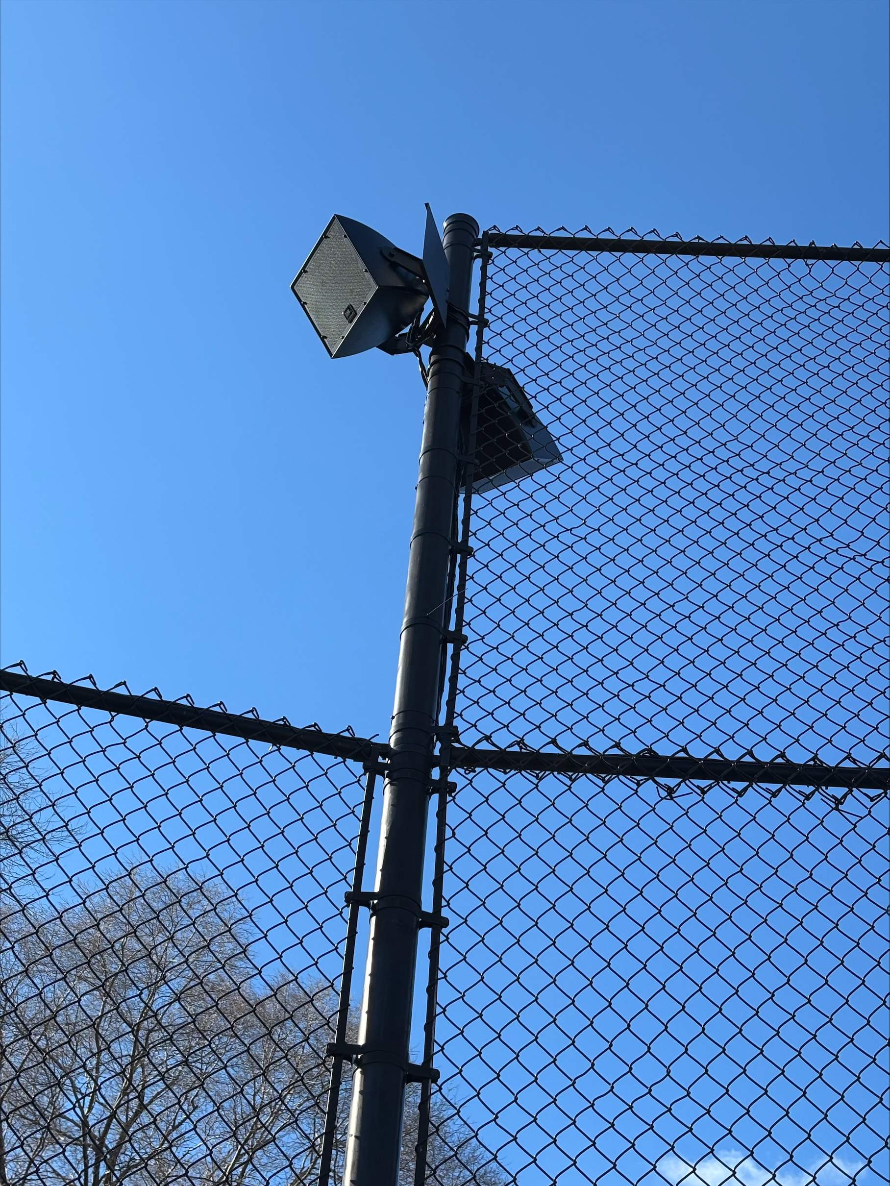 Audio install for Baseball Field by AVSi