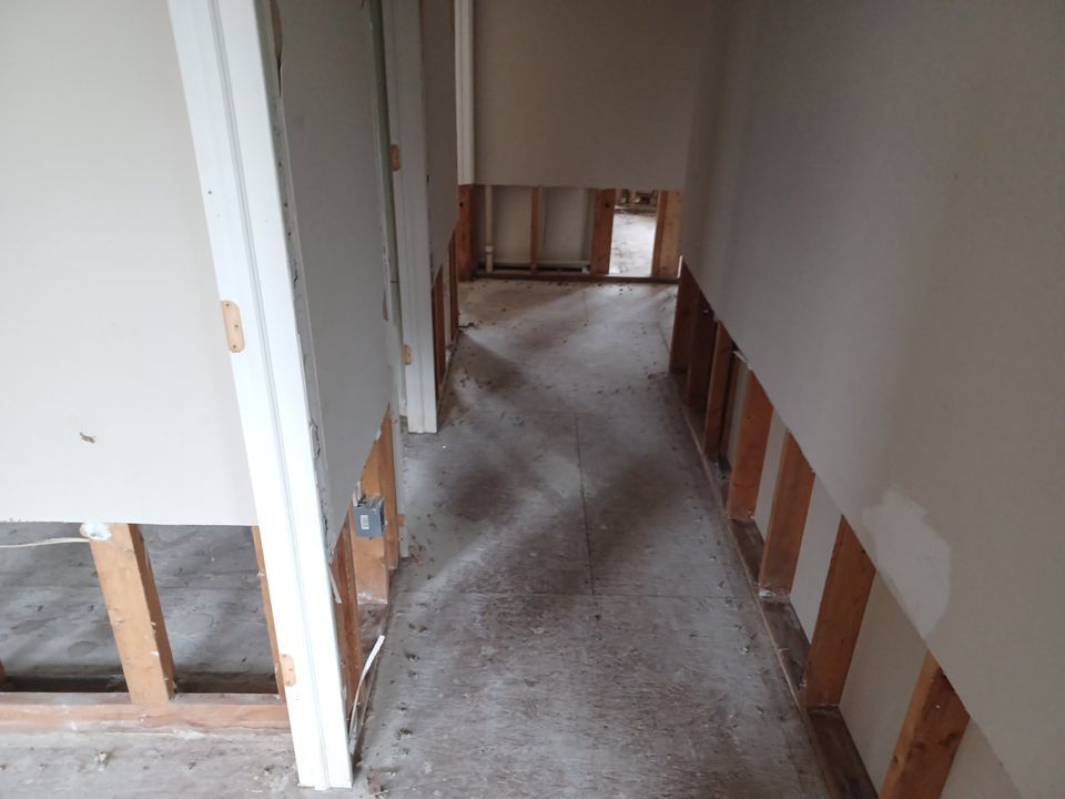 Project in Mt Morris Township by EzDry Water Mitigation & Property Restoration