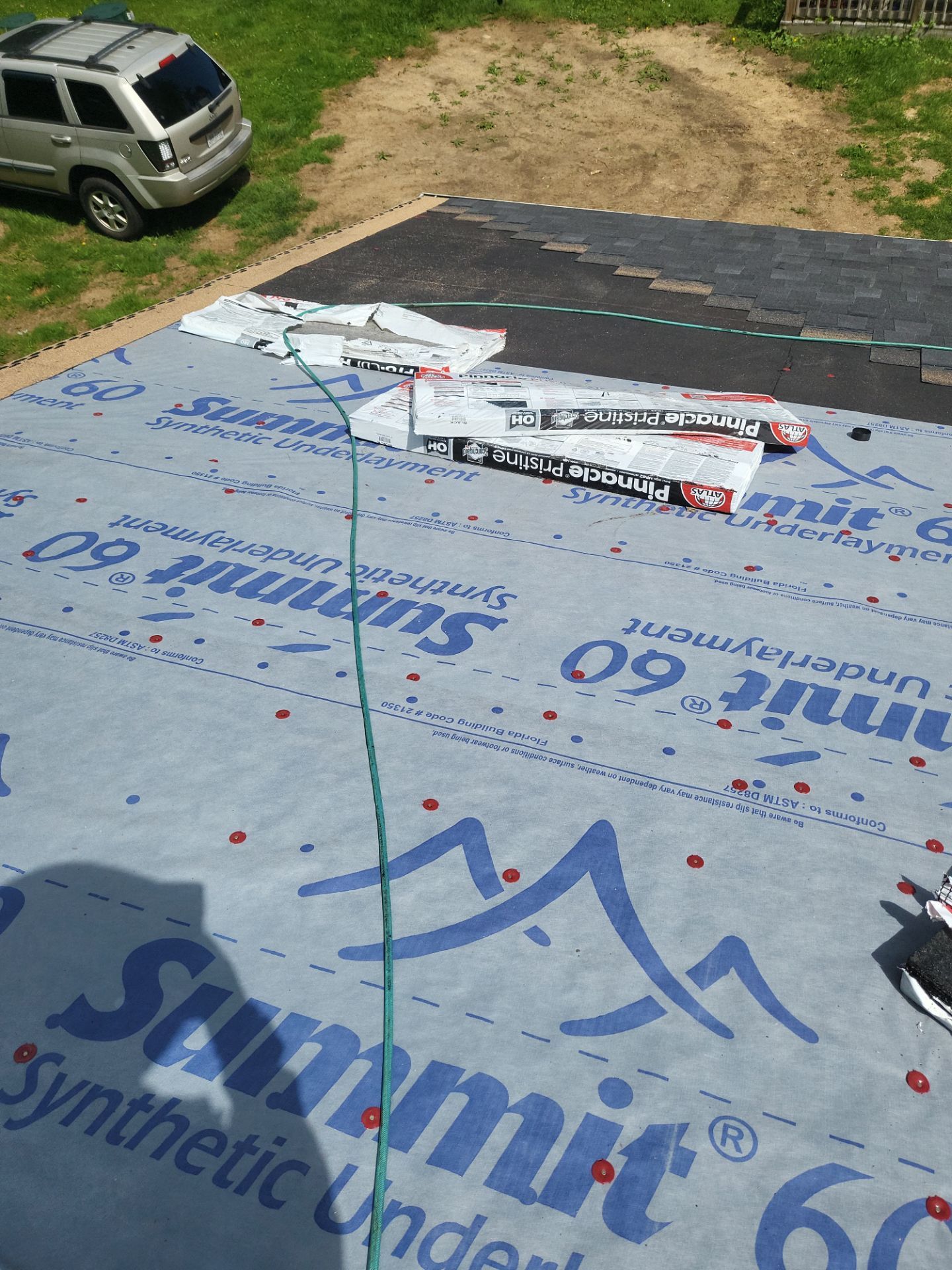 Atlas Pinnacle, Color, Black Shadow, Drip Edge, Color, Black by Eagle Eye Roofing
