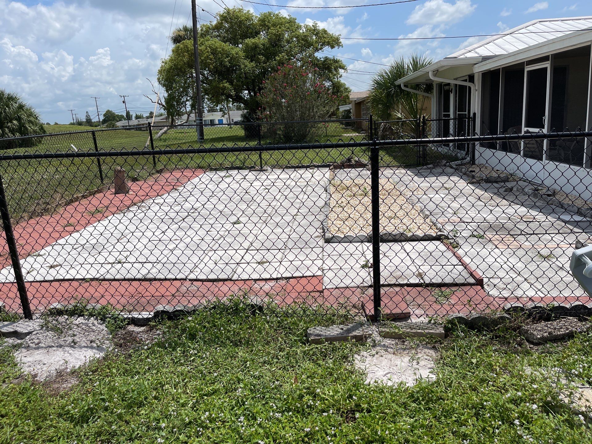 Sun City Center, Florida Black Chain-link Fence by Asap fence and gates, LLC