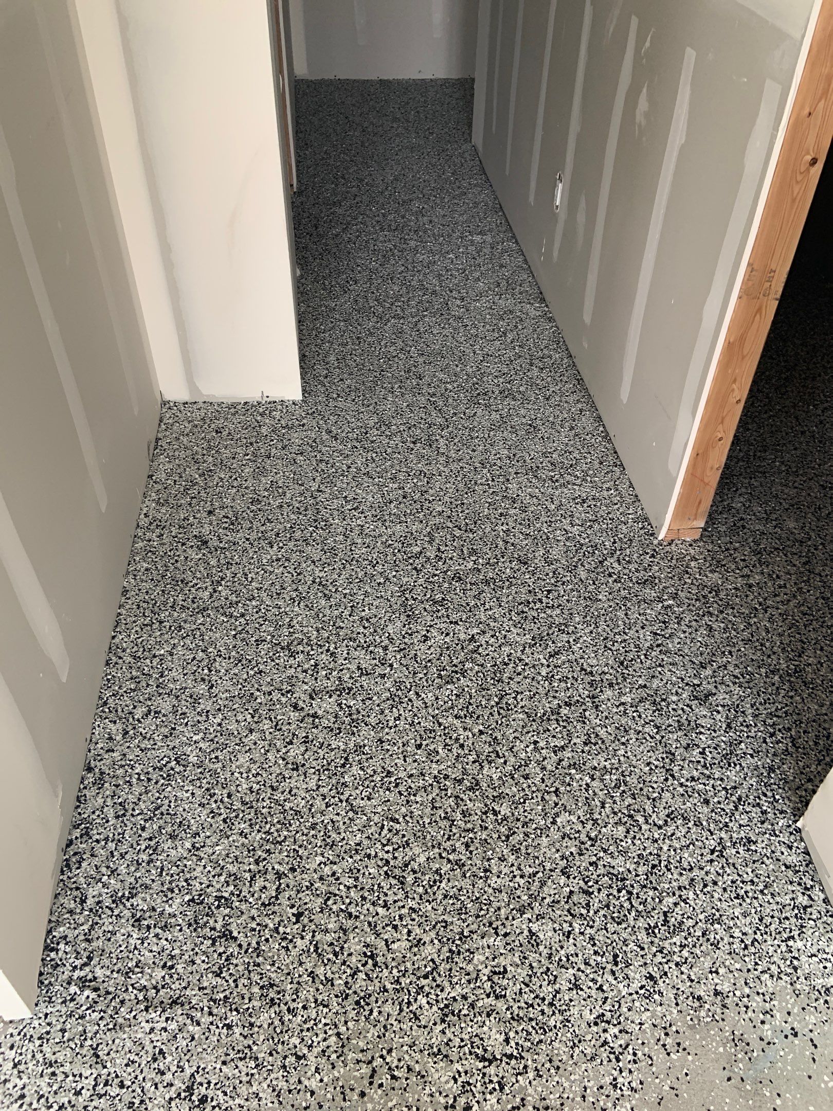 Basement Transformation using Domino by Croc Coatings, LLC
