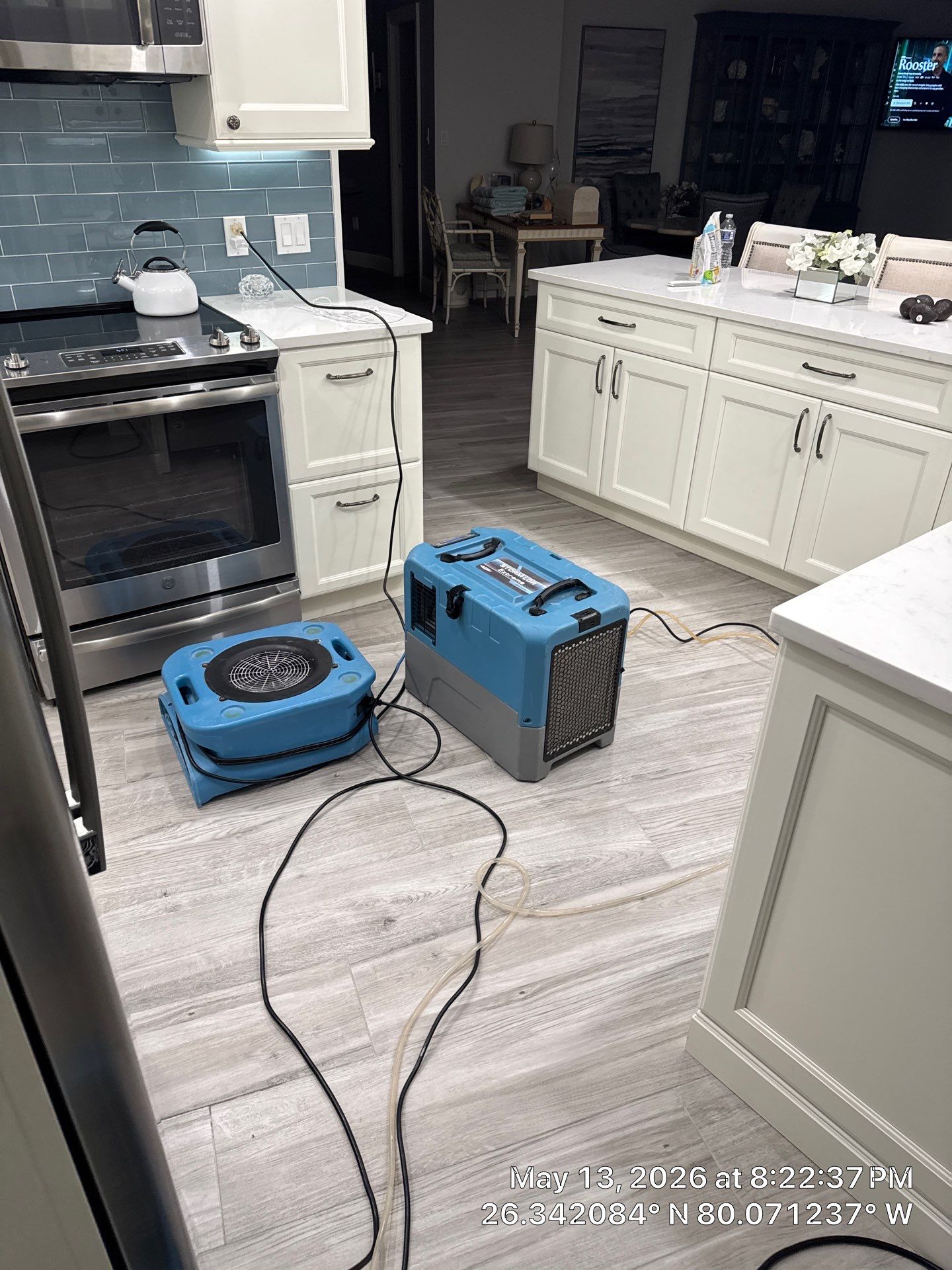 Water Damage Restoration and Structural Drying in Boca Raton by SuperClean