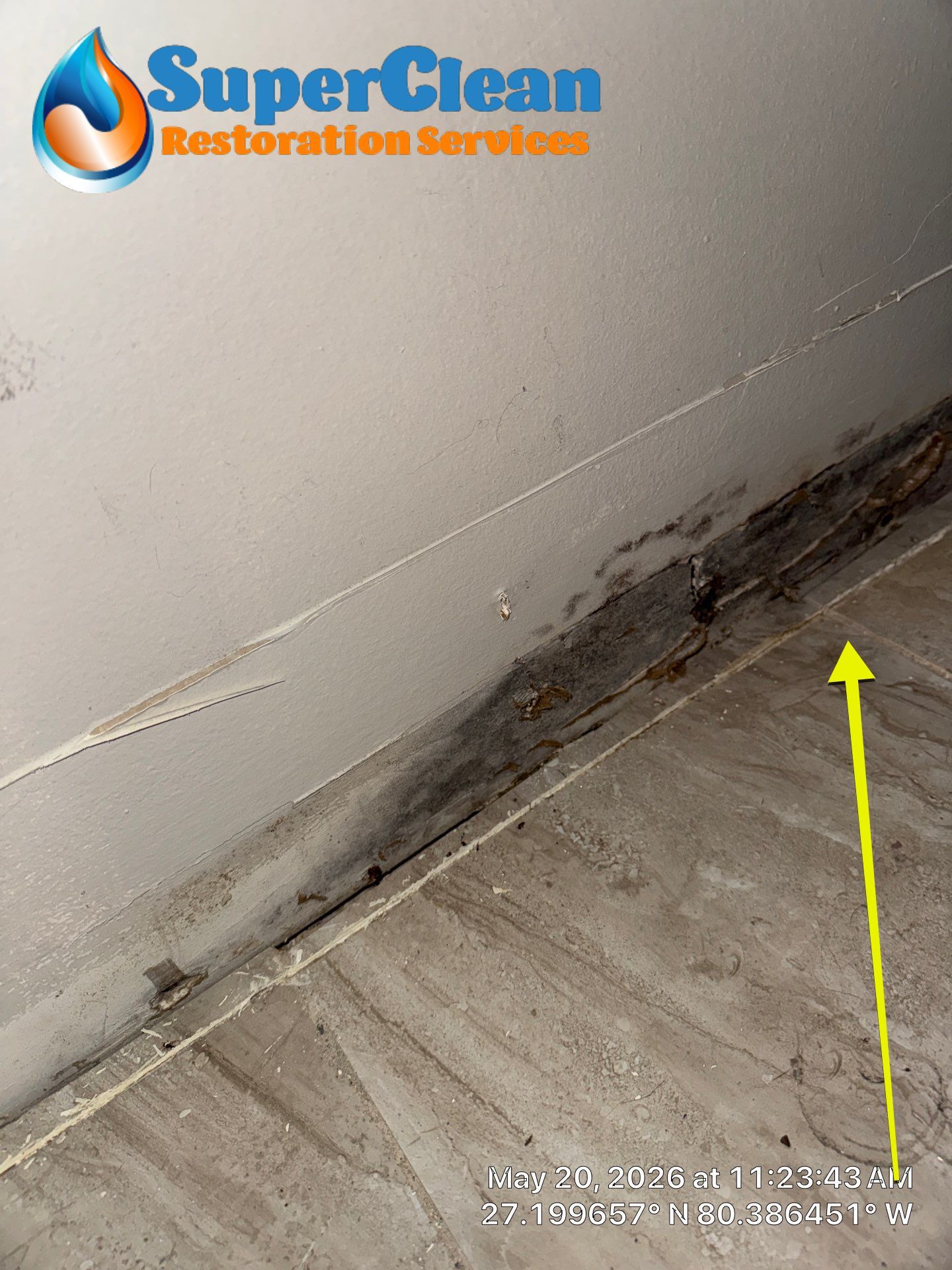Water Damage Detection and Structural Drying in Palm City by SuperClean 