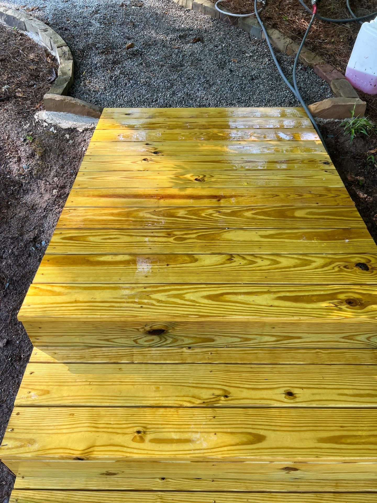 Dock using Wood Sealant by DuraSeal