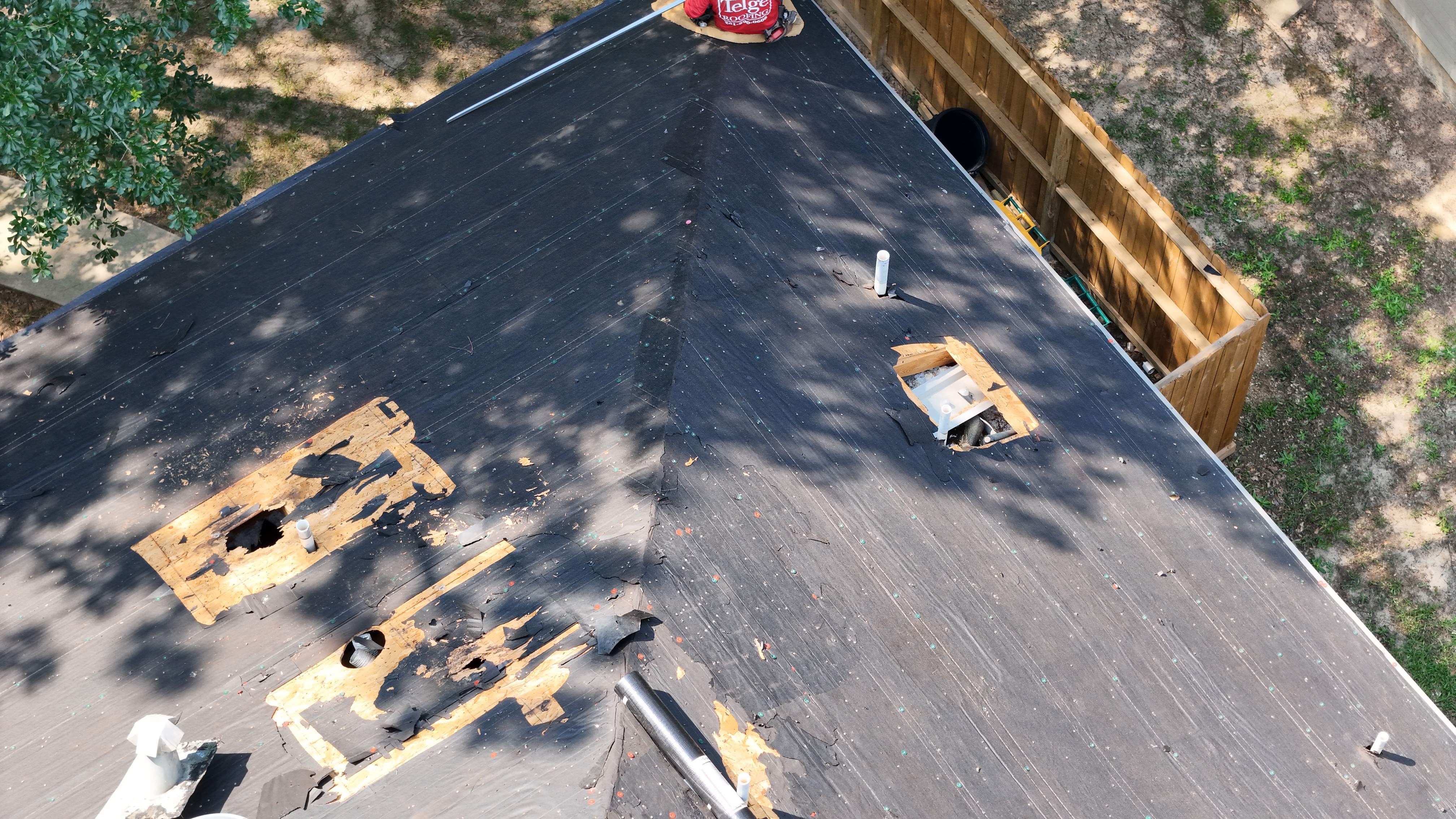 Complete Roof Replacement Under the Pines — The Woodlands Area, TX by PL Roofing & SB Roofing, LLC.