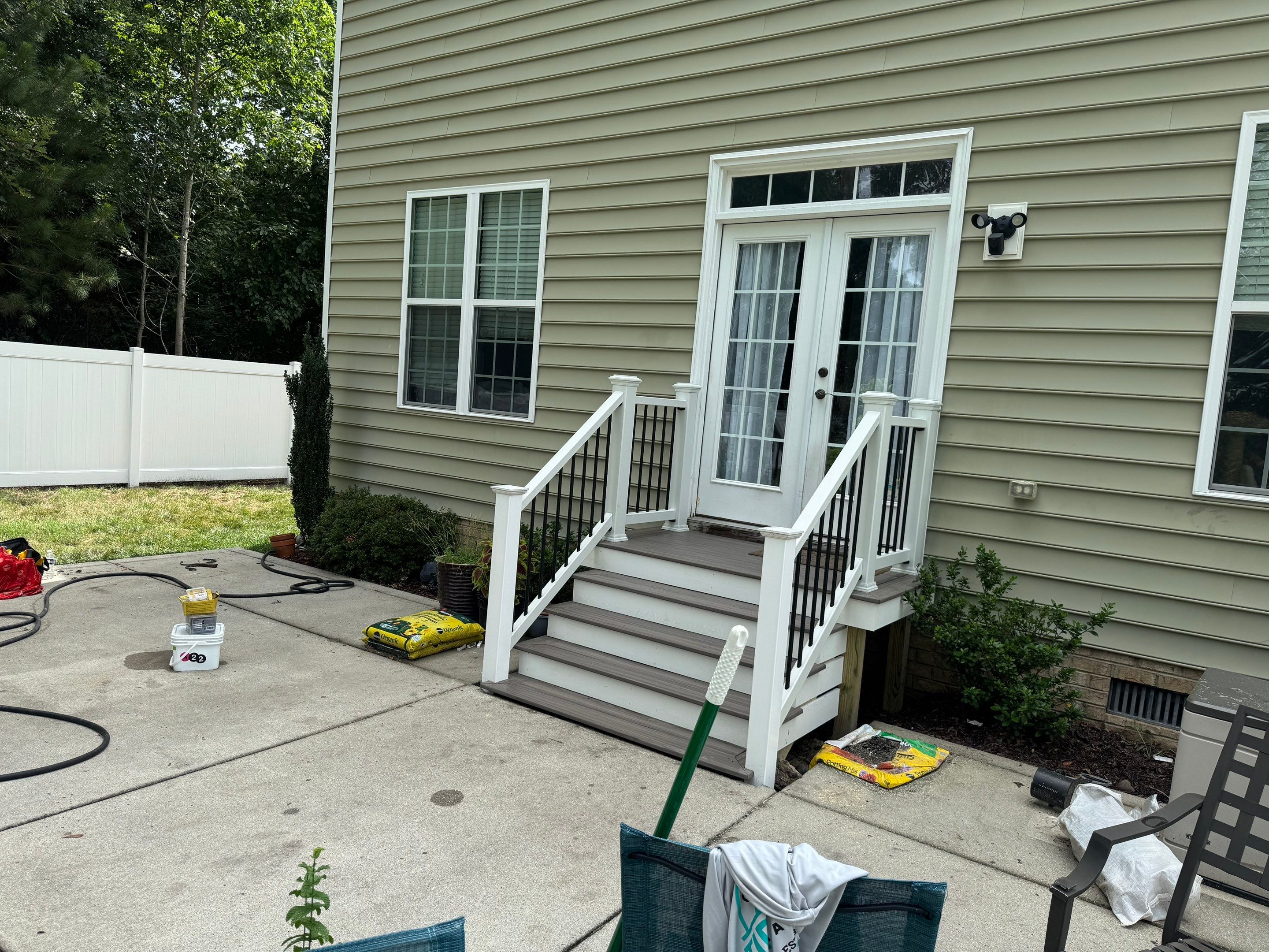 Custom Steps, Endless Possibilities by Tidewater Fence