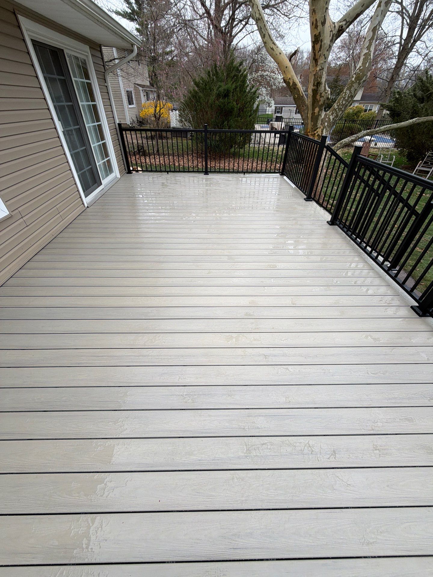 Deck Resurface In East Windsor  by deck guardian