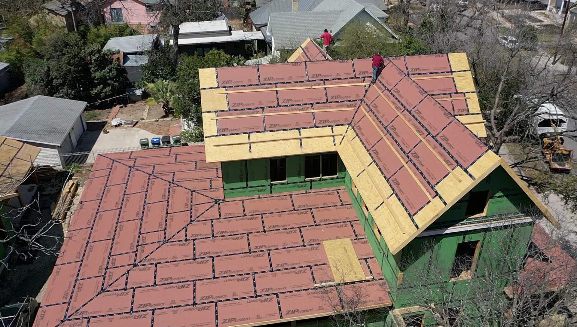 Residential Metal Roof Installation using McElroy Metal by Premier Roofing and Contracting