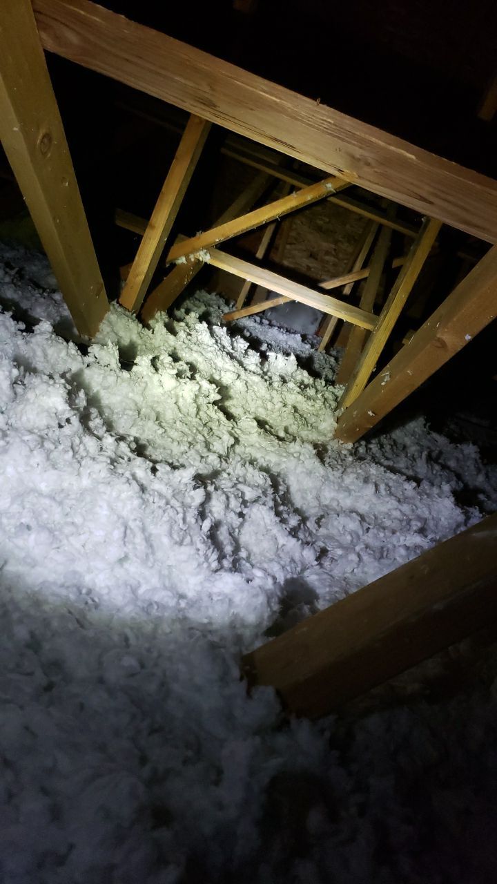 Attic Insulation using Owens Corning Insulation by Byers Enterprises 