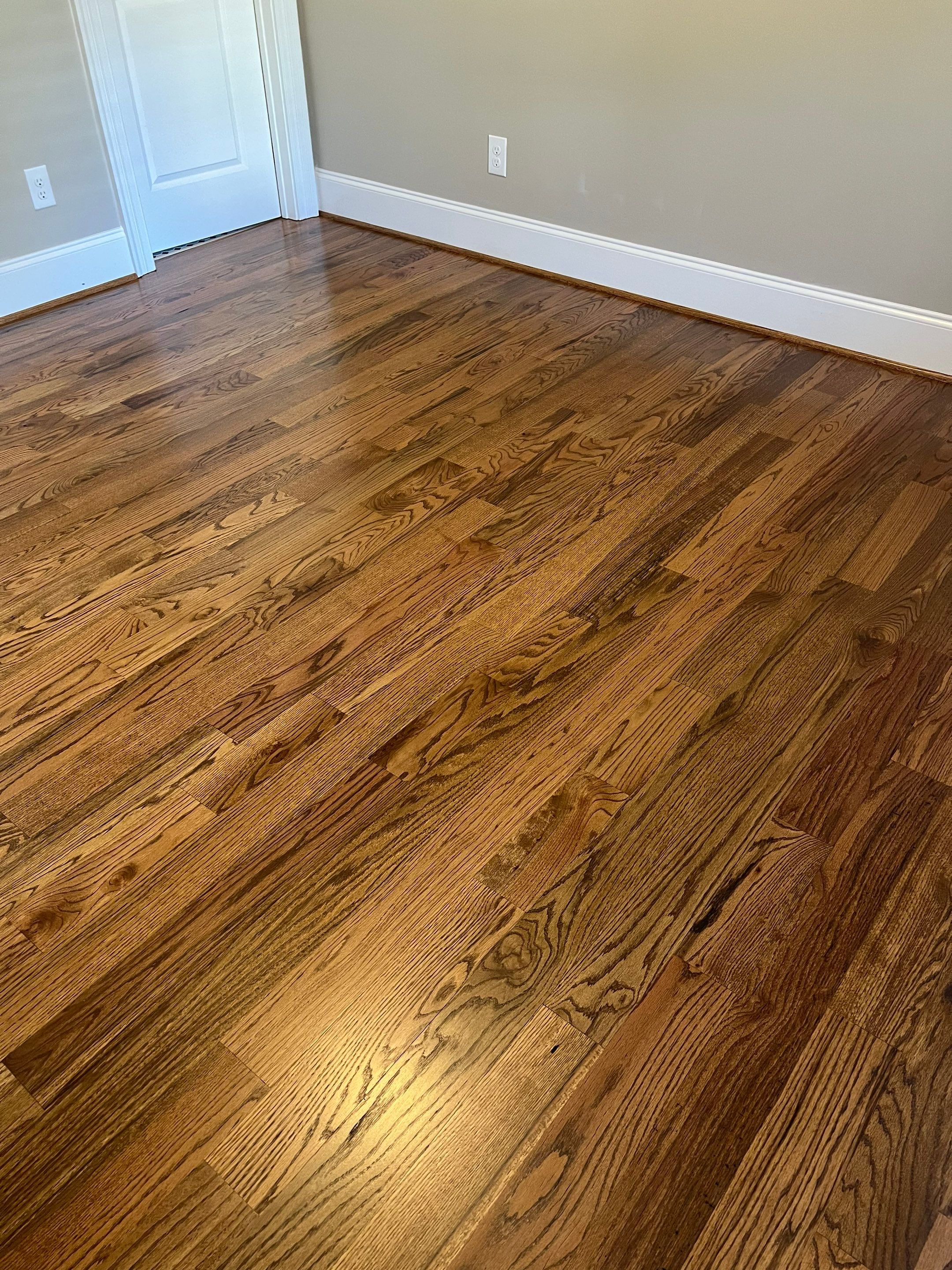 New hardwood floors to match the existing by Accent Custom Floors