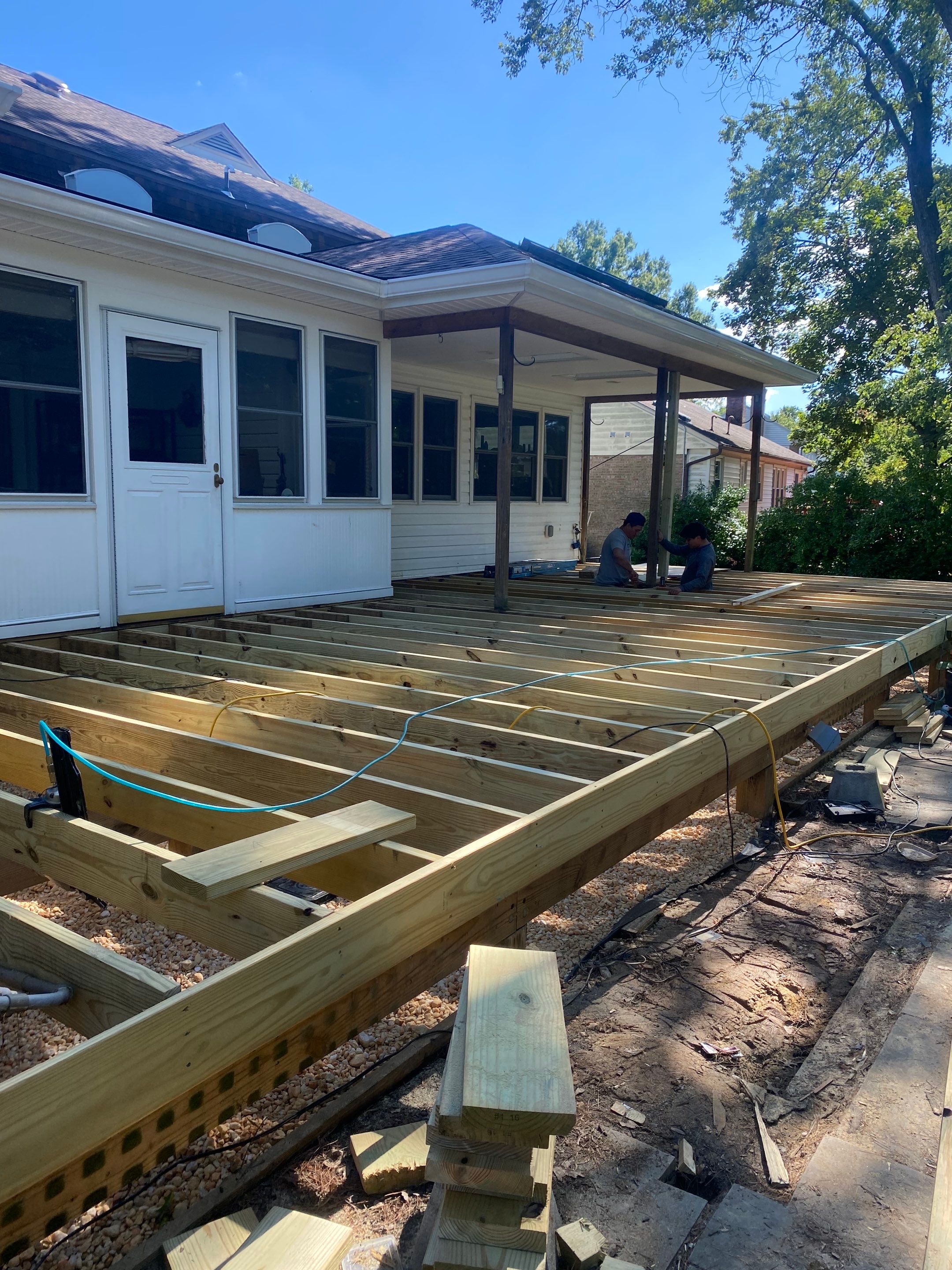 Deck Transformation using Timbertech & Azek by The Smet Companies, LLC