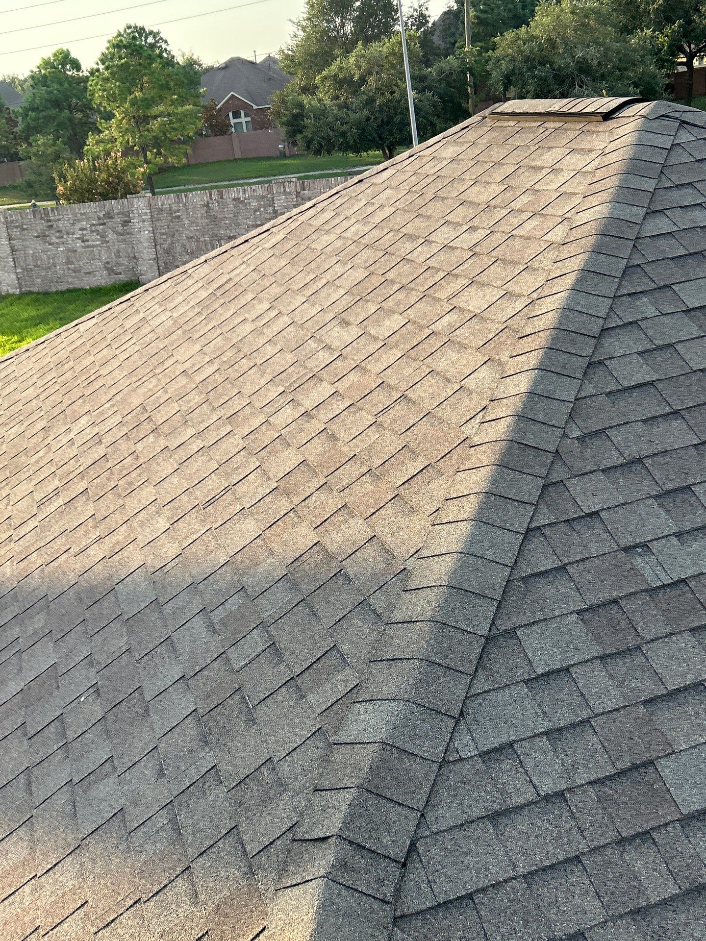 Hail Damage using Owen's Corning Duration (Lifetime) Shingles by Roof Repair Company