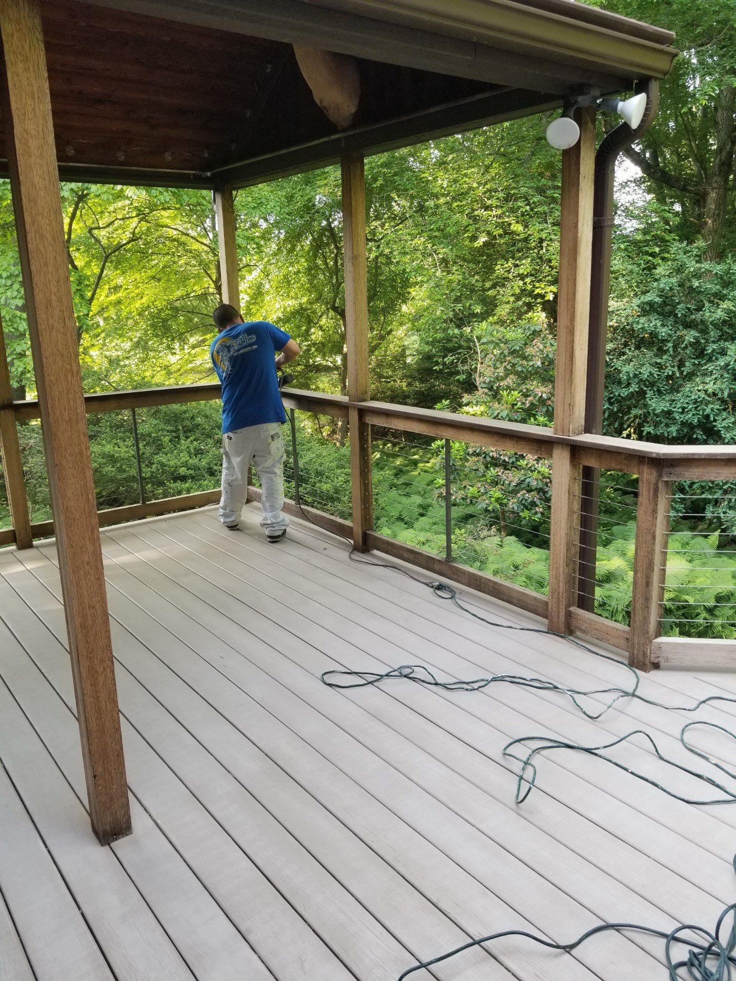 Deck Staining in West Chester, PA by Davis Painting Llc 