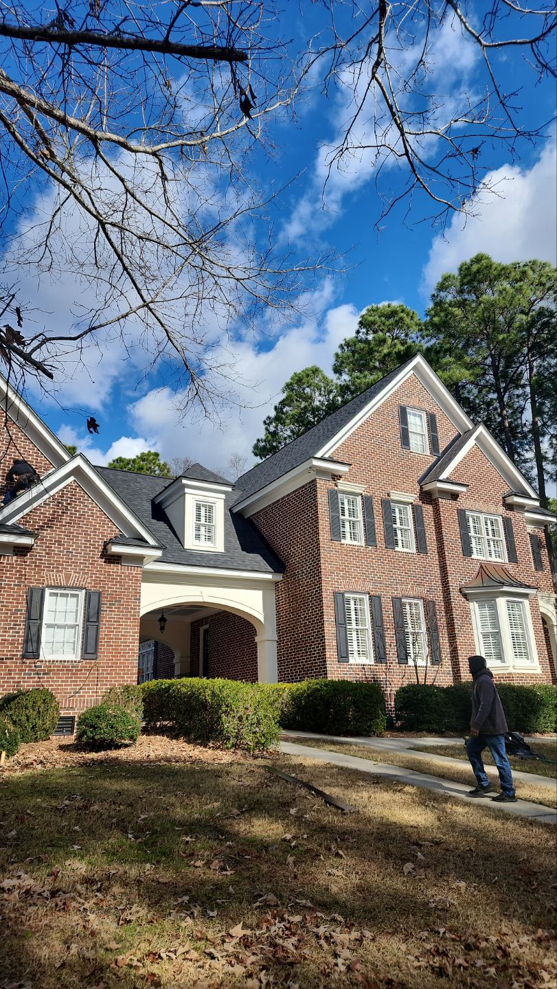 Residential Roofing Installation using Owens Corning Duration Williamsbur Gray by Indigo State Roofing