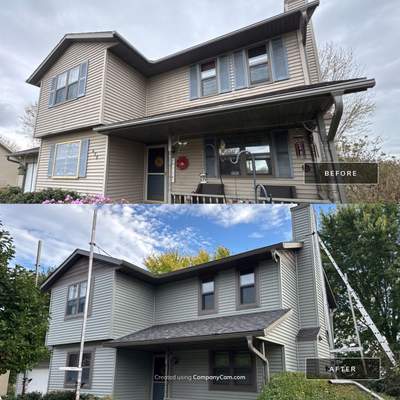 H.F.: Roofing and siding