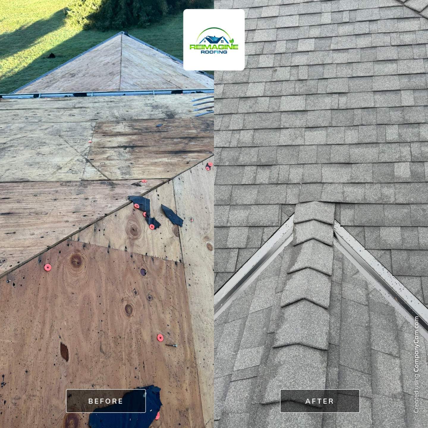 Charcoal Gray Shingles by Reimagine Roofing