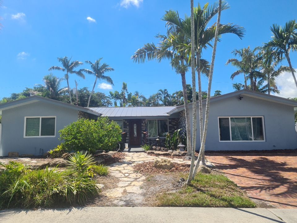 Residential Roofing Installation using 1" Nail strip metal roof by BLUES BROTHERS ROOFING