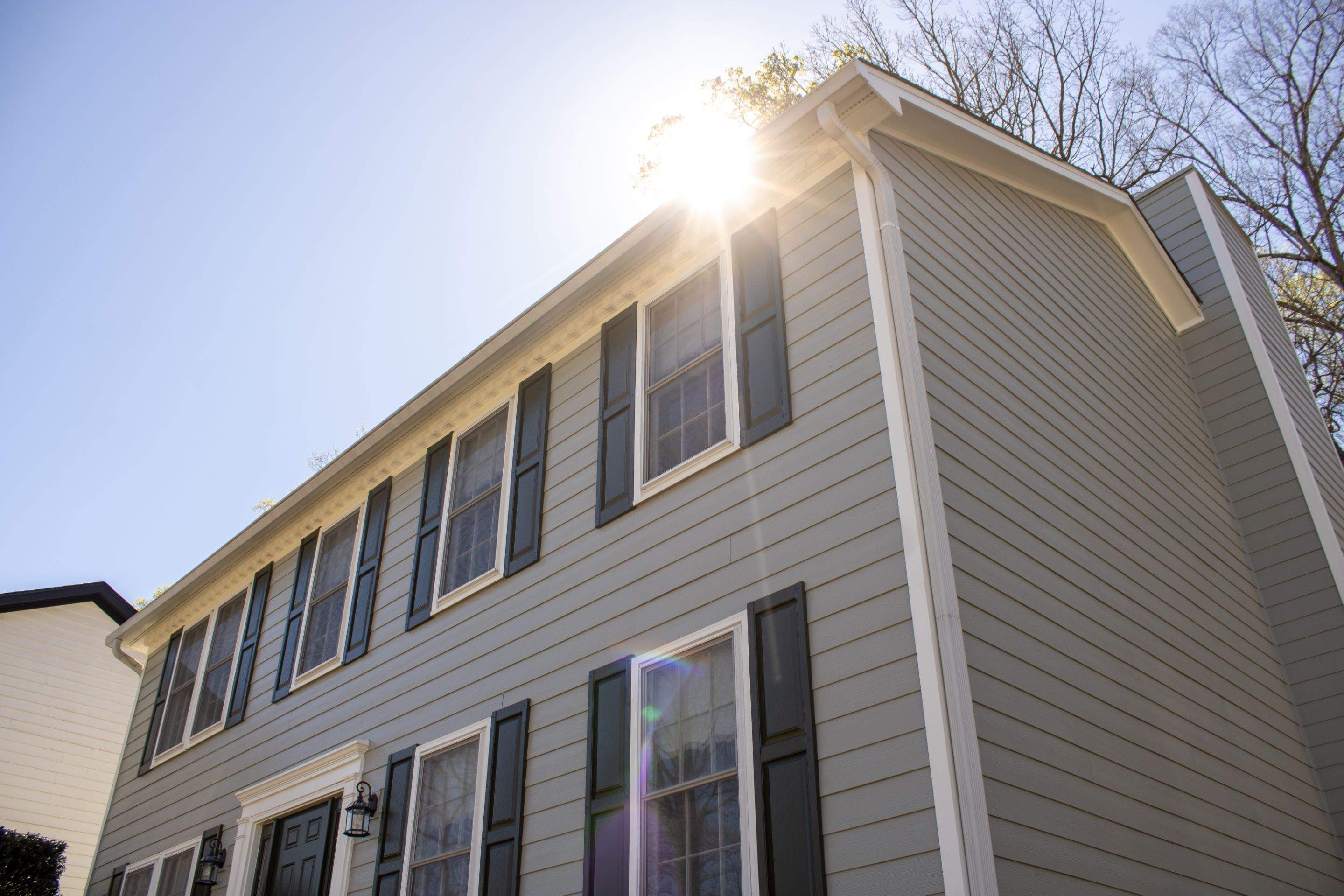 James Hardie Siding Replacement and Pressure Treated Pine Deck Resurface  by Nelson Exteriors 