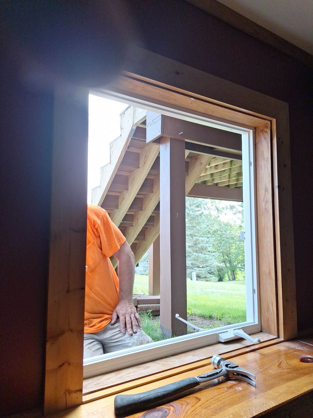 Window Installation using Provia Windows by Total Restoration Services 
