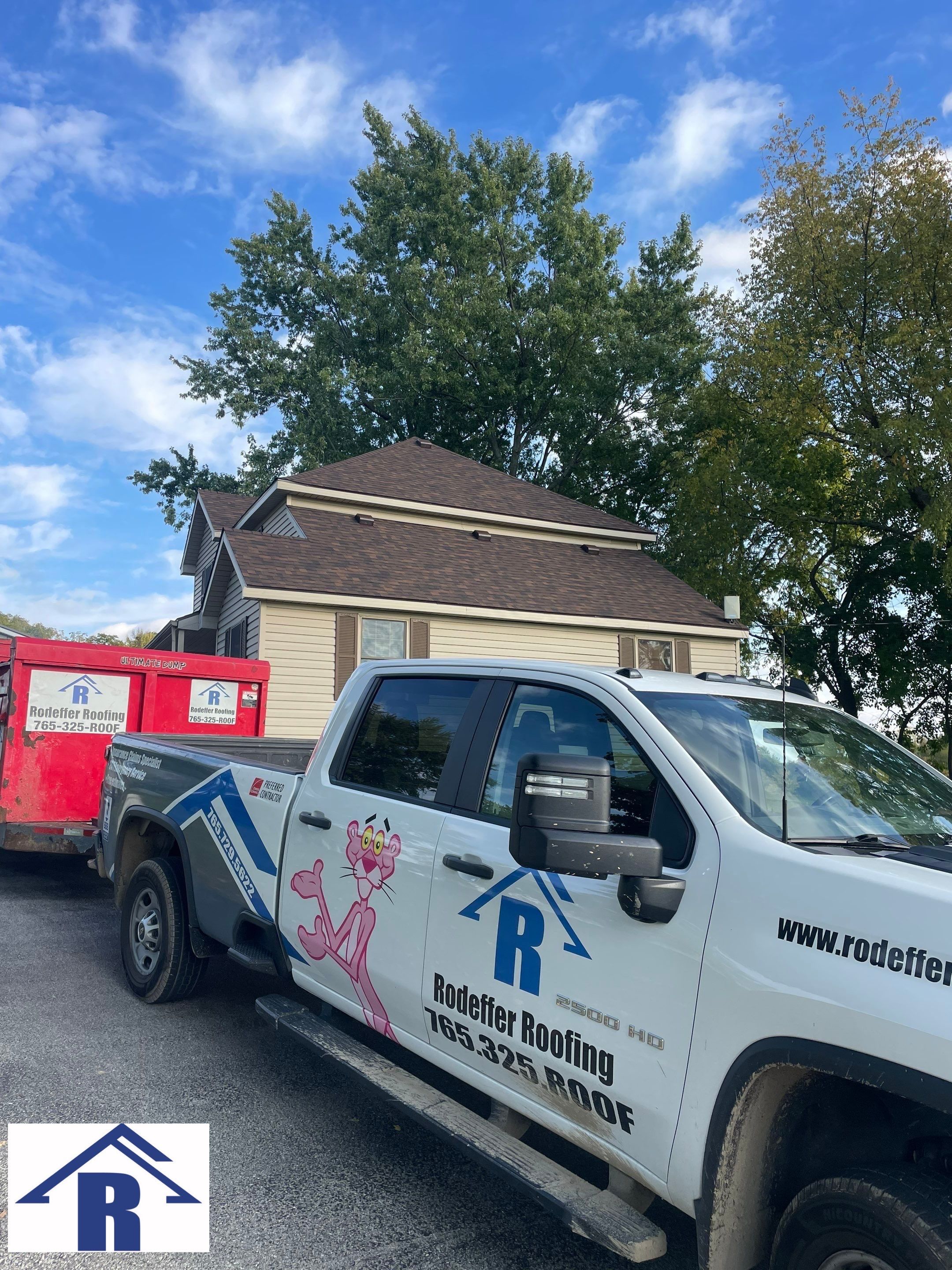 Project in Selma, IN by Rodeffer Roofing INC