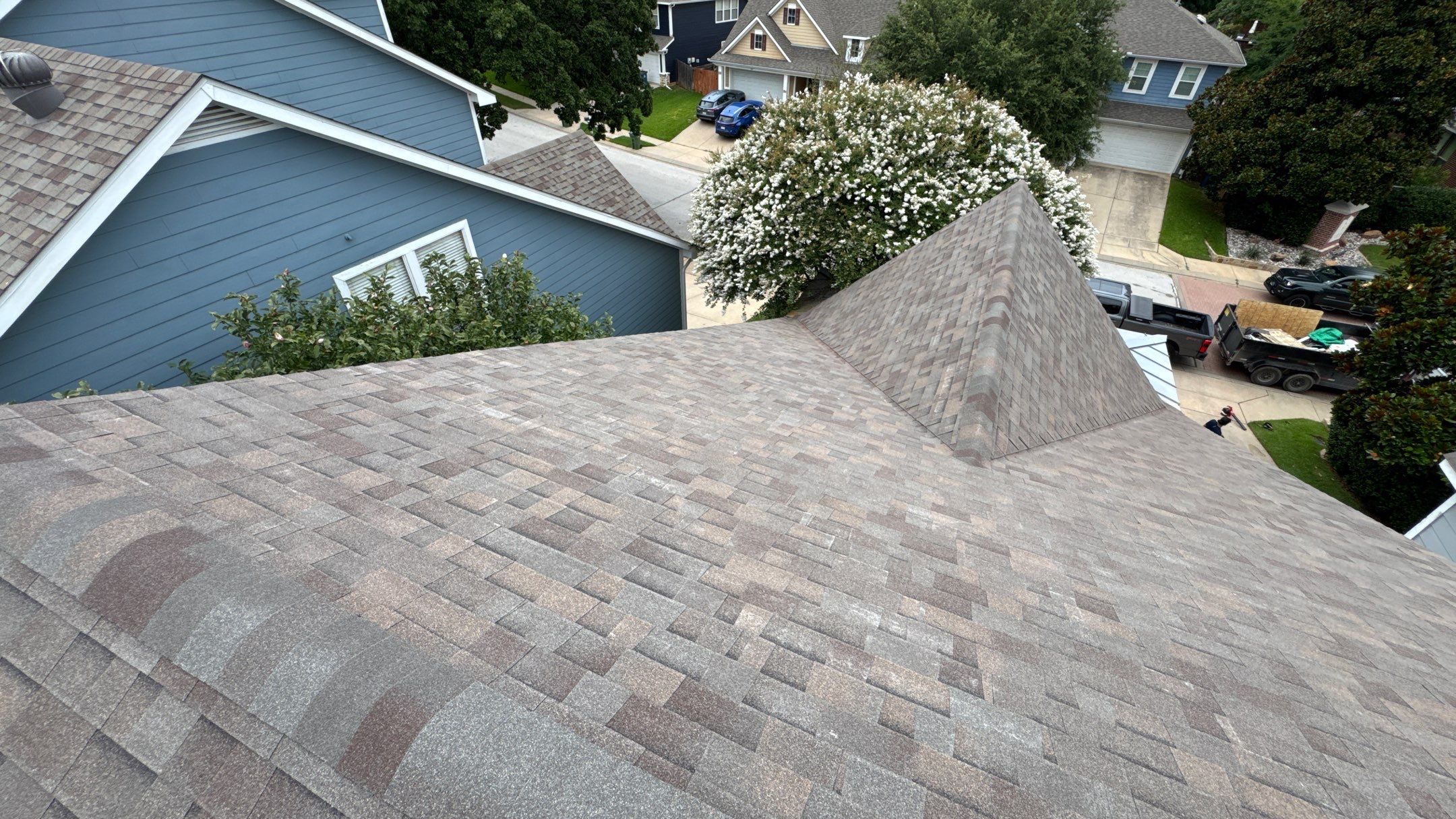 Residential Roofing Installation using Malarkey Secure Choice Roof System by Harvey Roofing & Construction