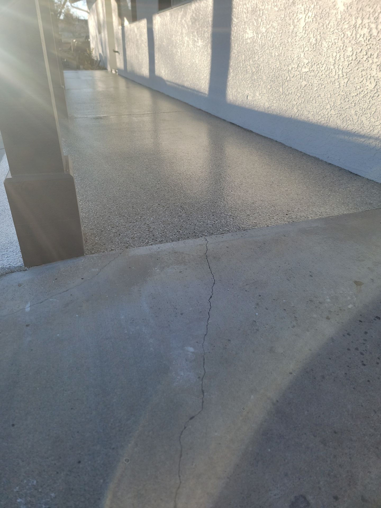 Front porch Makeover using Penntek by MGP Coatings