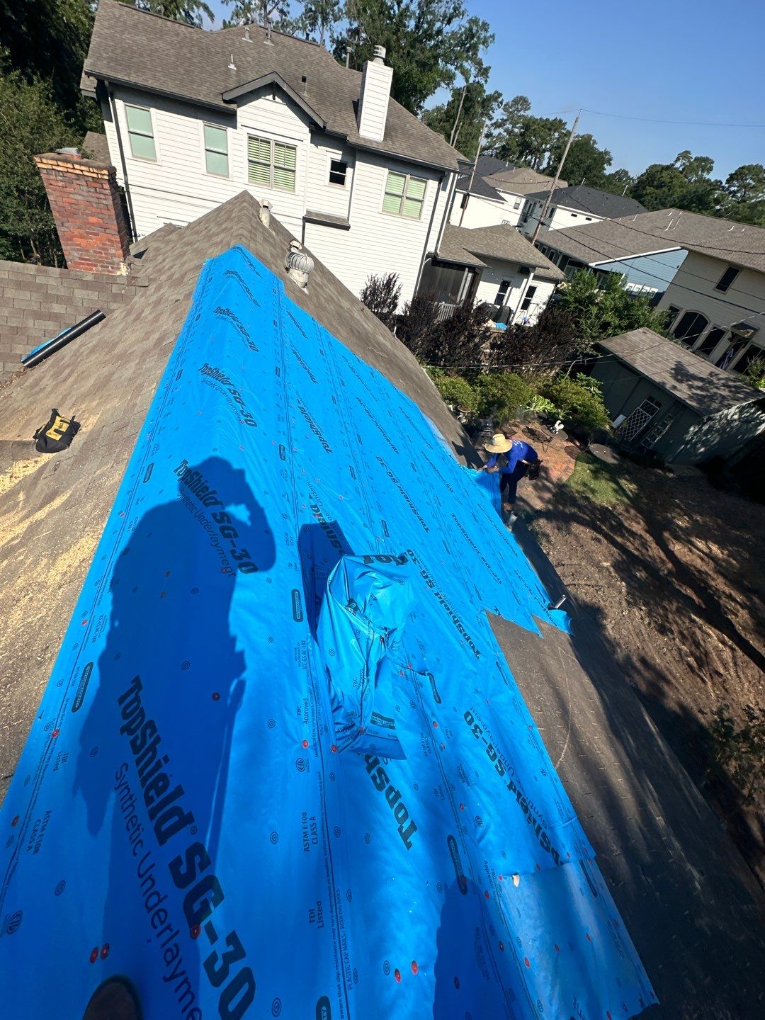Residential Roofing Repair using Owen's Corning Duration (Lifetime) Shingles by Roof Repair Company