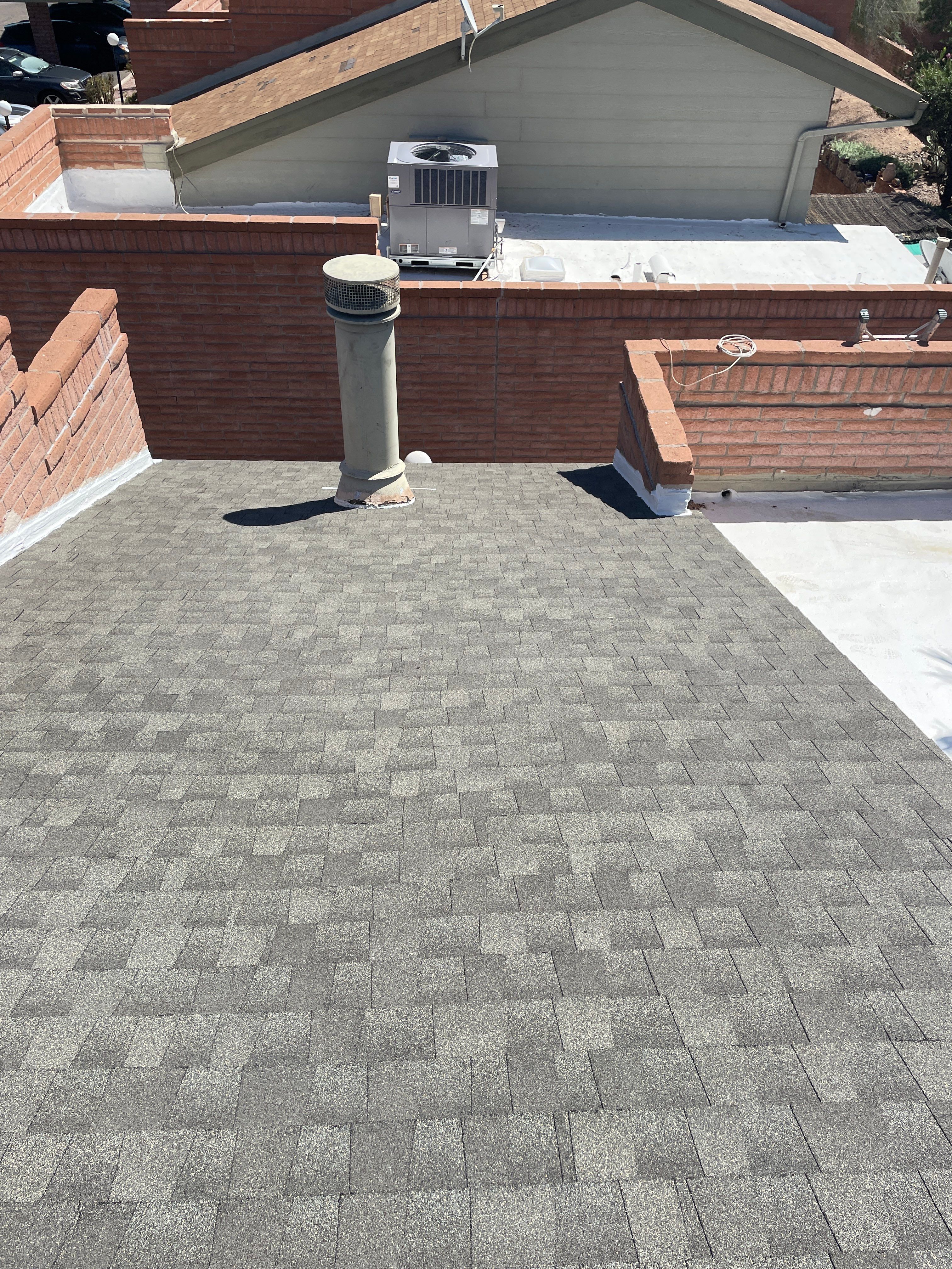 Shingle Roof Replacement and Low Slope Coating in Tucson by West Coast Roofing AZ