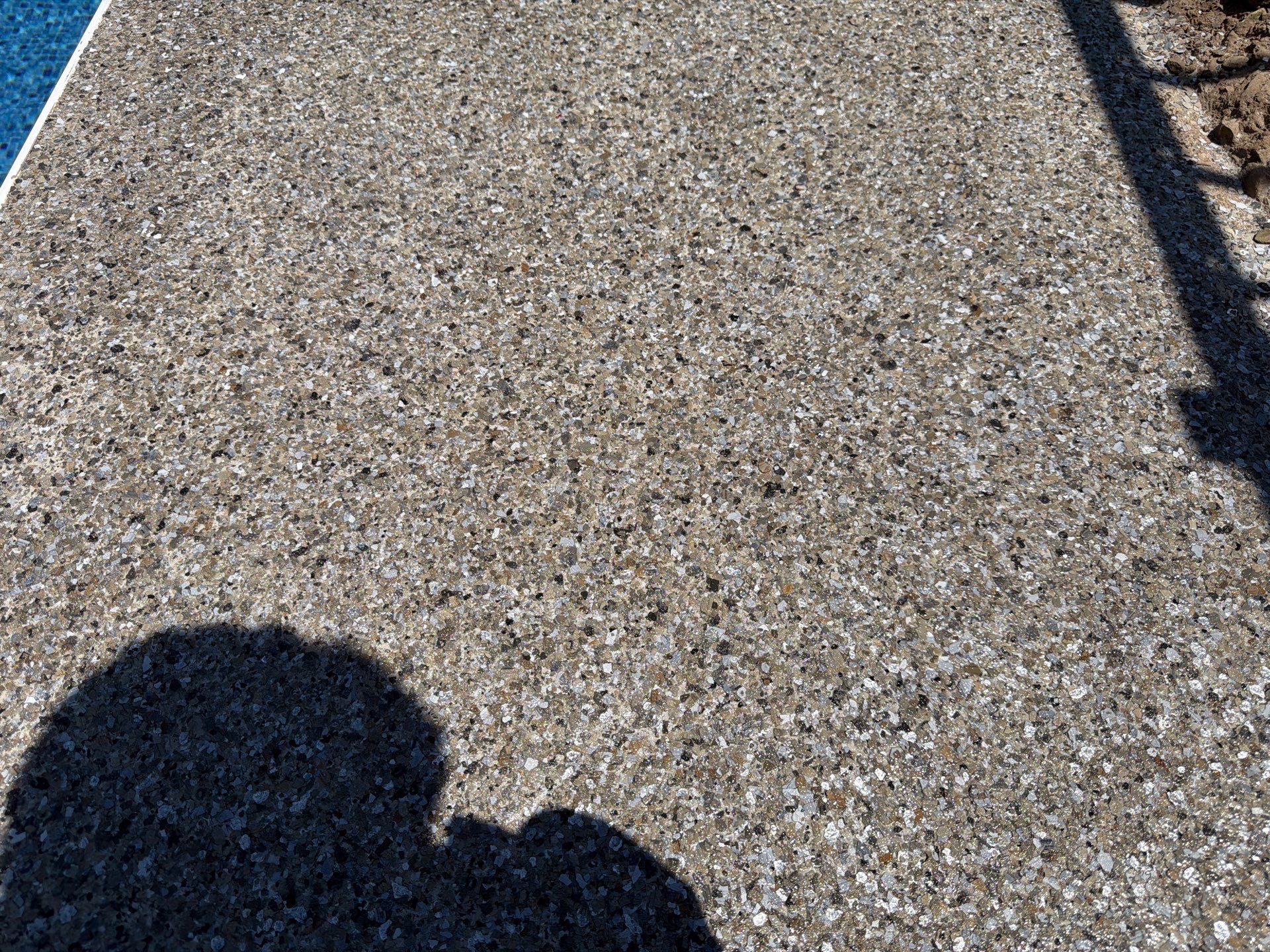 Vintage Shalestone Pool Deck by NG Masonry & Construction LLC