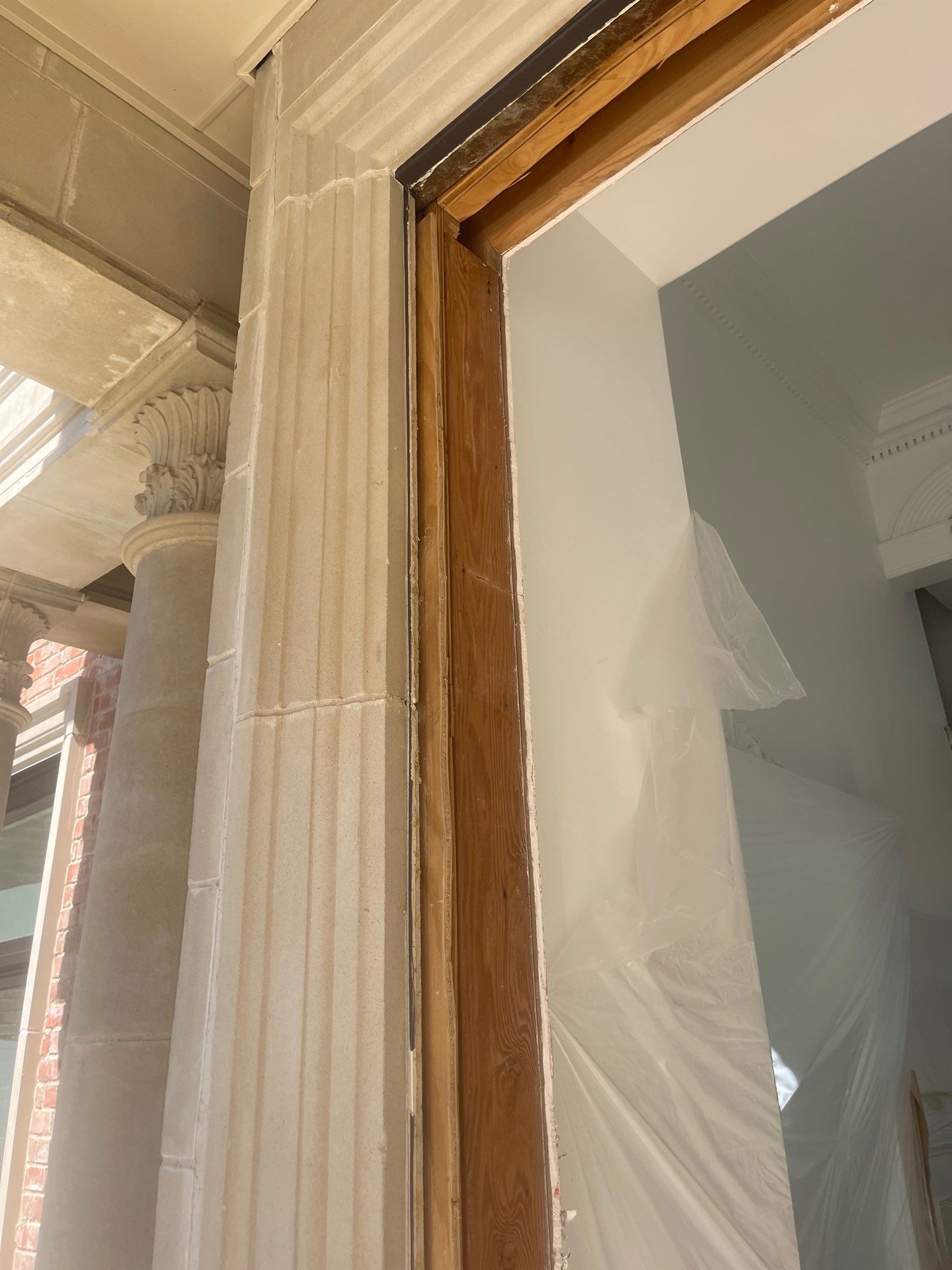 Modern Matte Black Front Door Installation in Dallas by Solara Custom Living