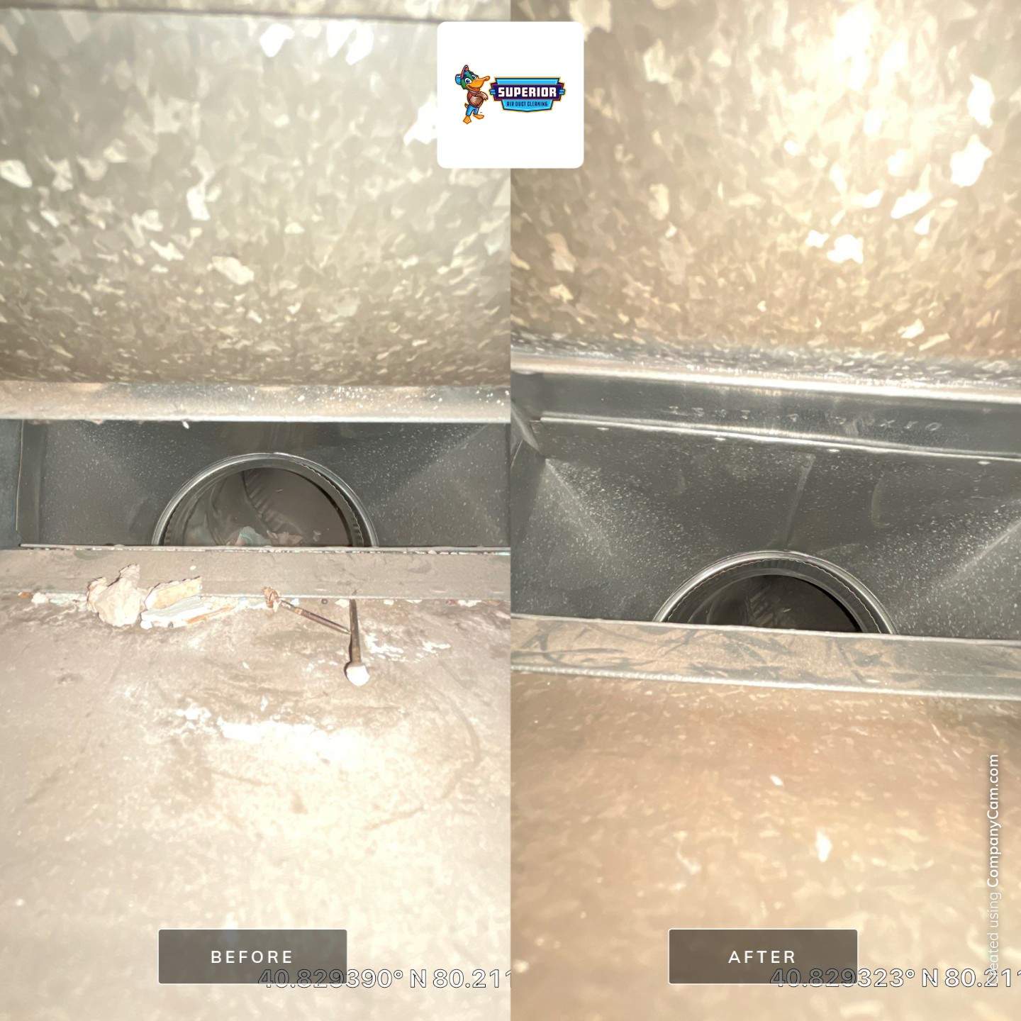 Air Duct Cleaning With a Vacuum Truck in Fombell, PA by Superior Air Duct Cleaning
