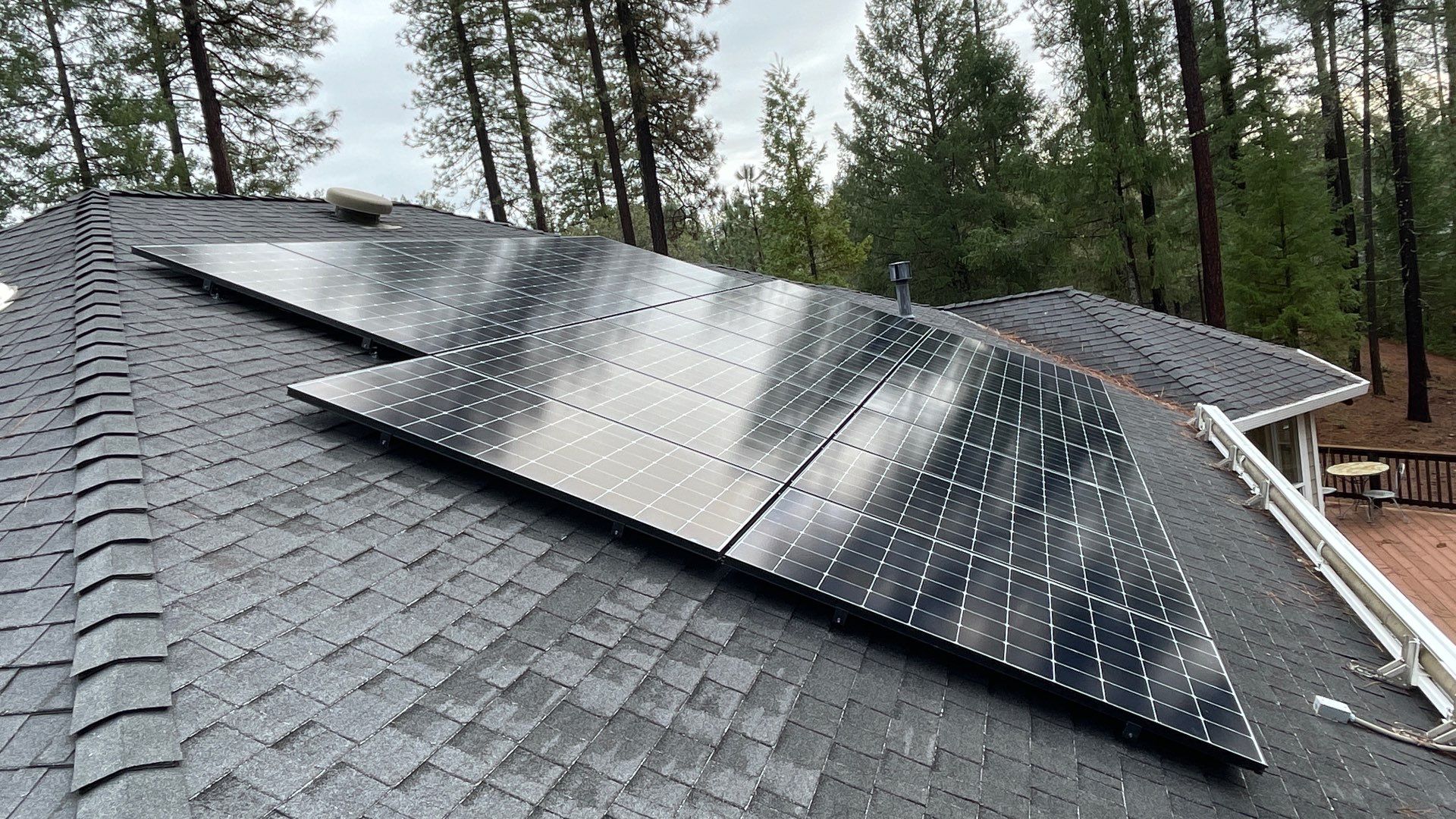 Solar Panel Installation using Solar Panels by Byers Enterprises 