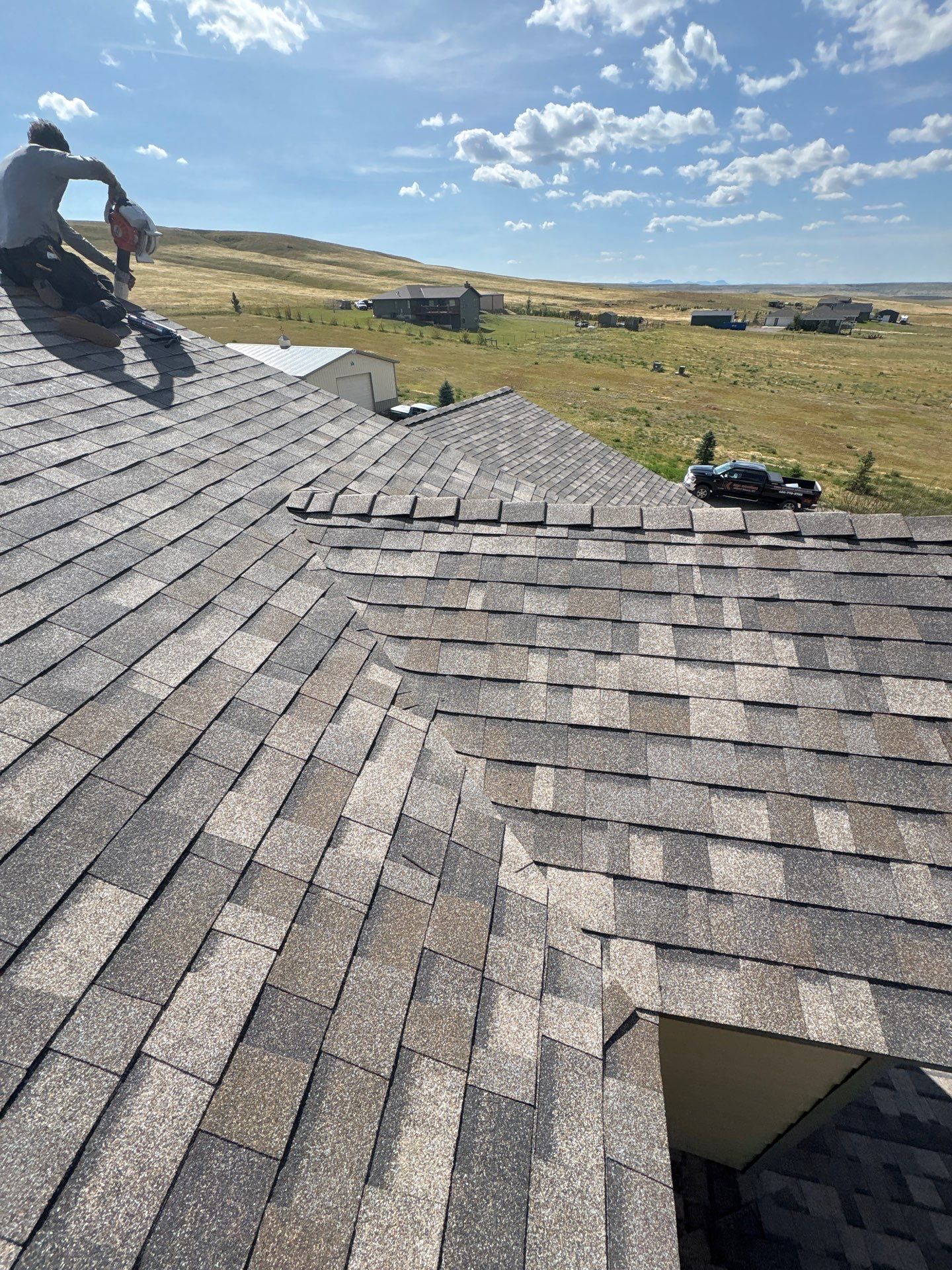 Owens Corning Architectural Shingle Roof Replacement in Great Falls by KQC Roofing