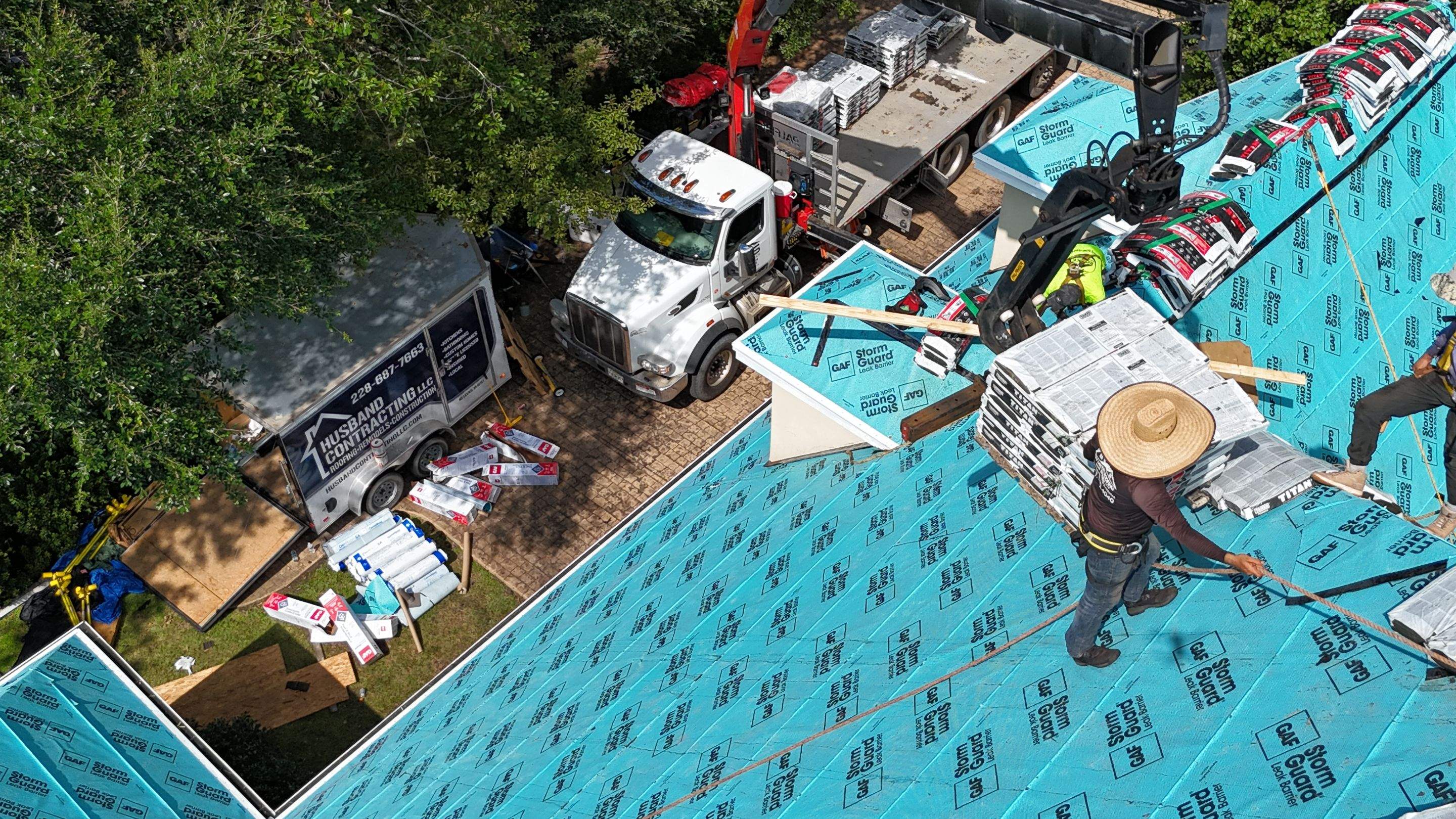 Insurance Project in Pass Christian by Husband Roofing & Contracting