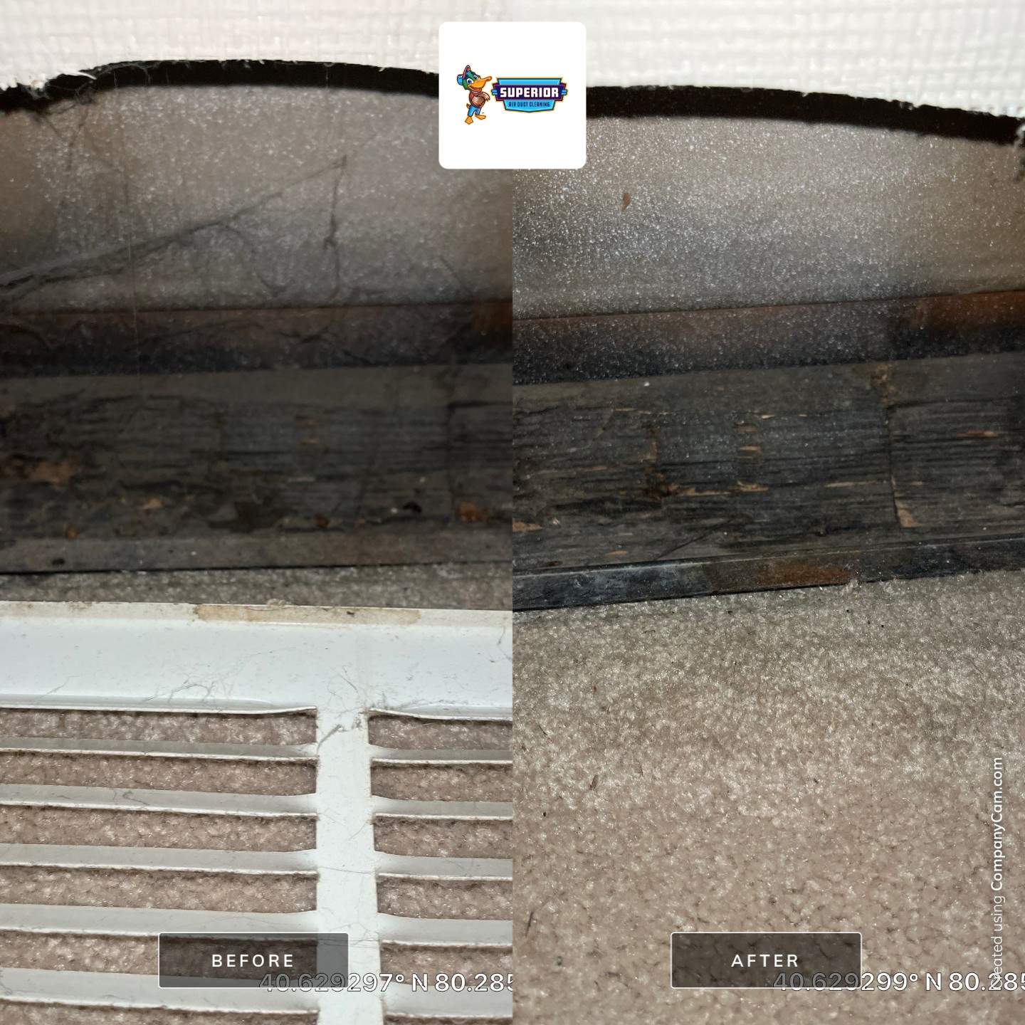 Air Duct Cleaning With a Vacuum Truck in Aliquippa, PA by Superior Air Duct Cleaning