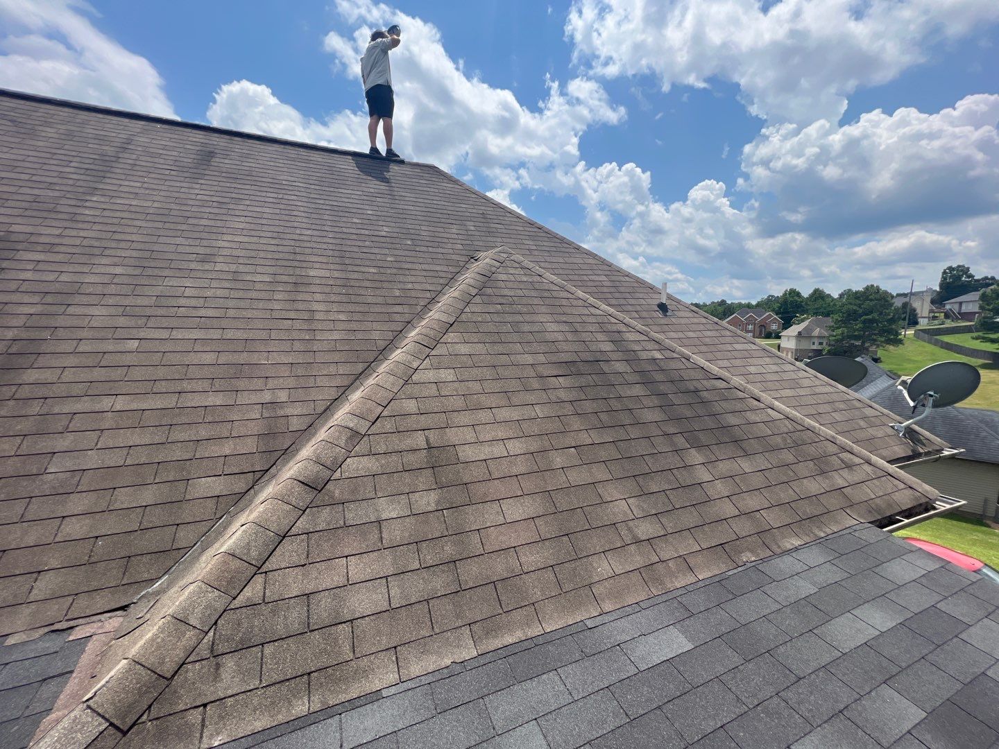 Residential Roofing Installation using Architectural Shingles by The Roofing Dudes