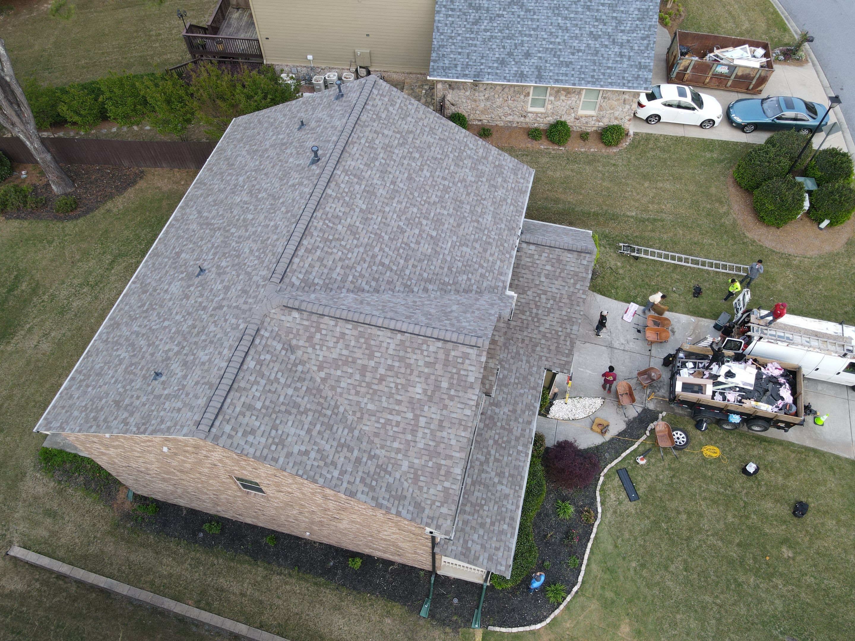 Residential Roofing Installation using Owens Corning by Inspector Roofing and Restoration