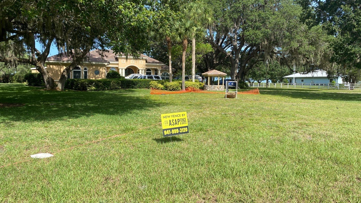 Bradenton, FL 4ft. Tall 3-Rail Ranch Rail and 4ft. Tall 3-Rail Black Aluminum Fence by Asap fence and gates, LLC