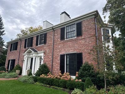 Gutter Installation using 4x6 Fiberglass Gutter