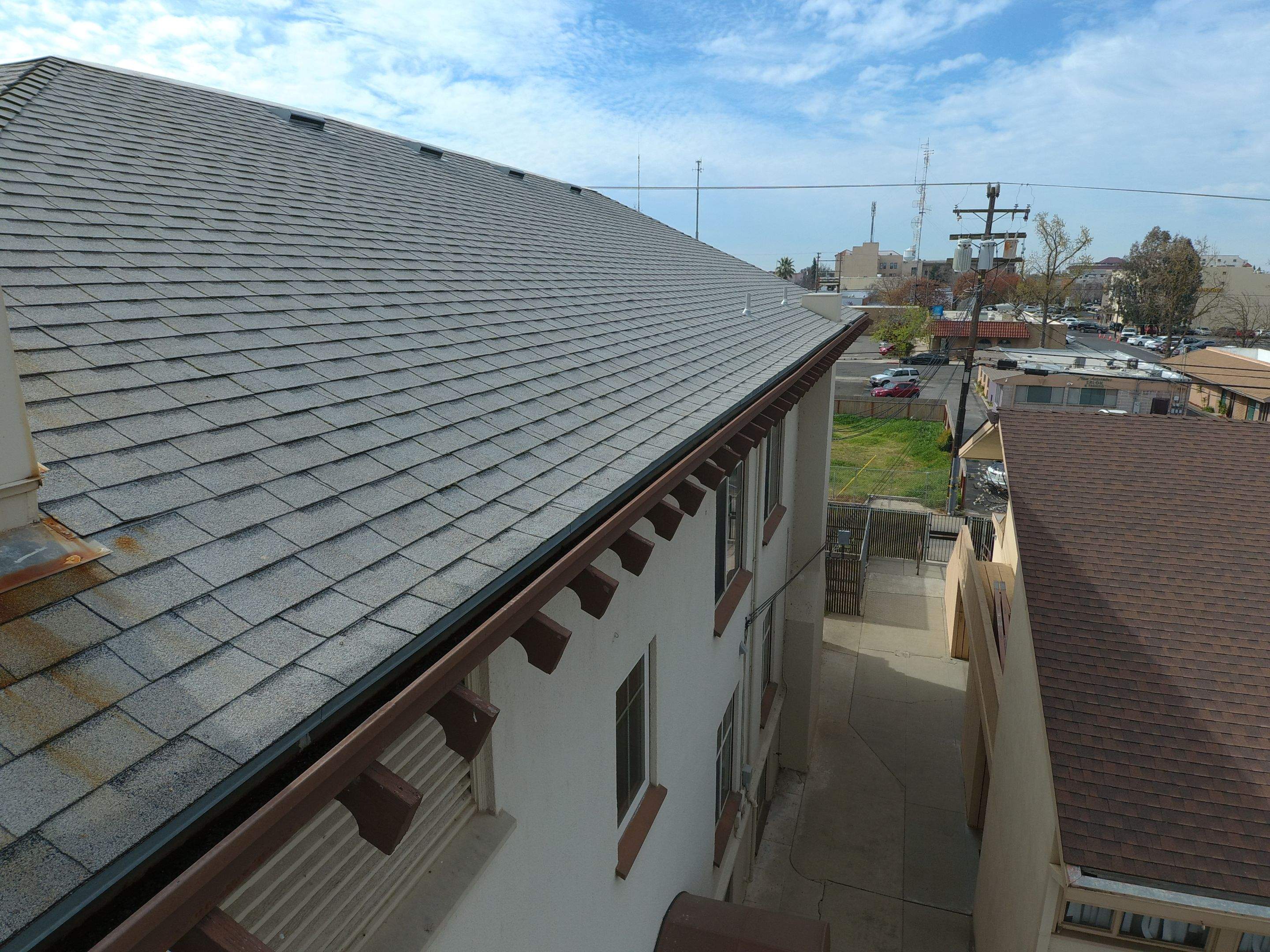  Presbyterian Church repairs to entrance architecture by Straight Edge Roofing Inc