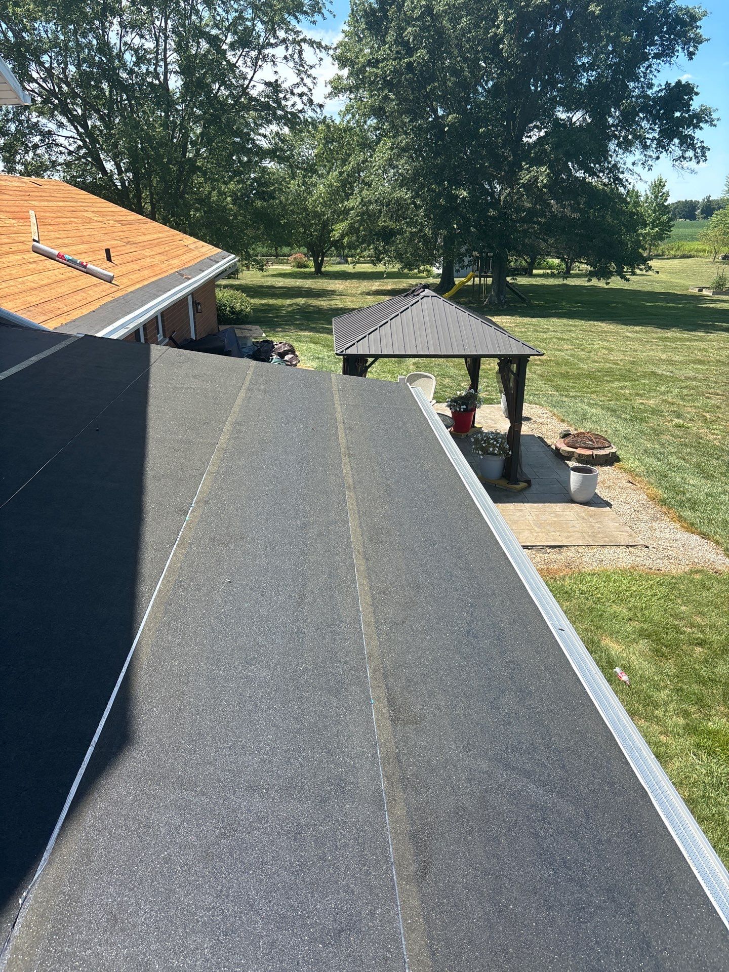 Residential Roofing Installation using Timberline UHDZ Shingles - Pewter Gray by RoofX 