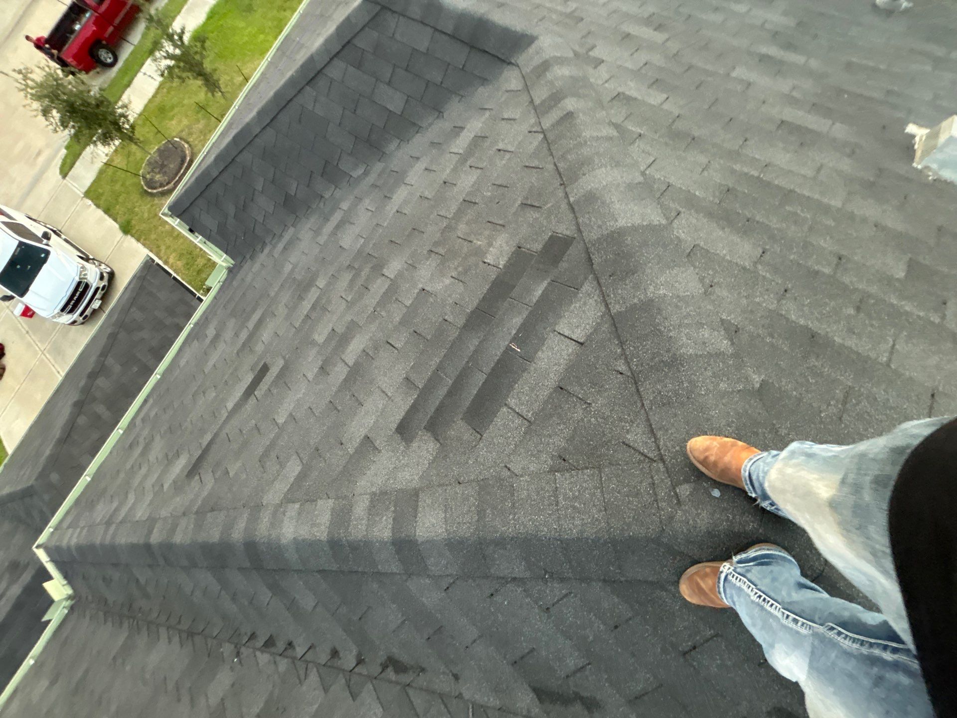 Residential Roofing Repair using Owen's Corning Duration (Lifetime) Shingles by Roof Repair Company