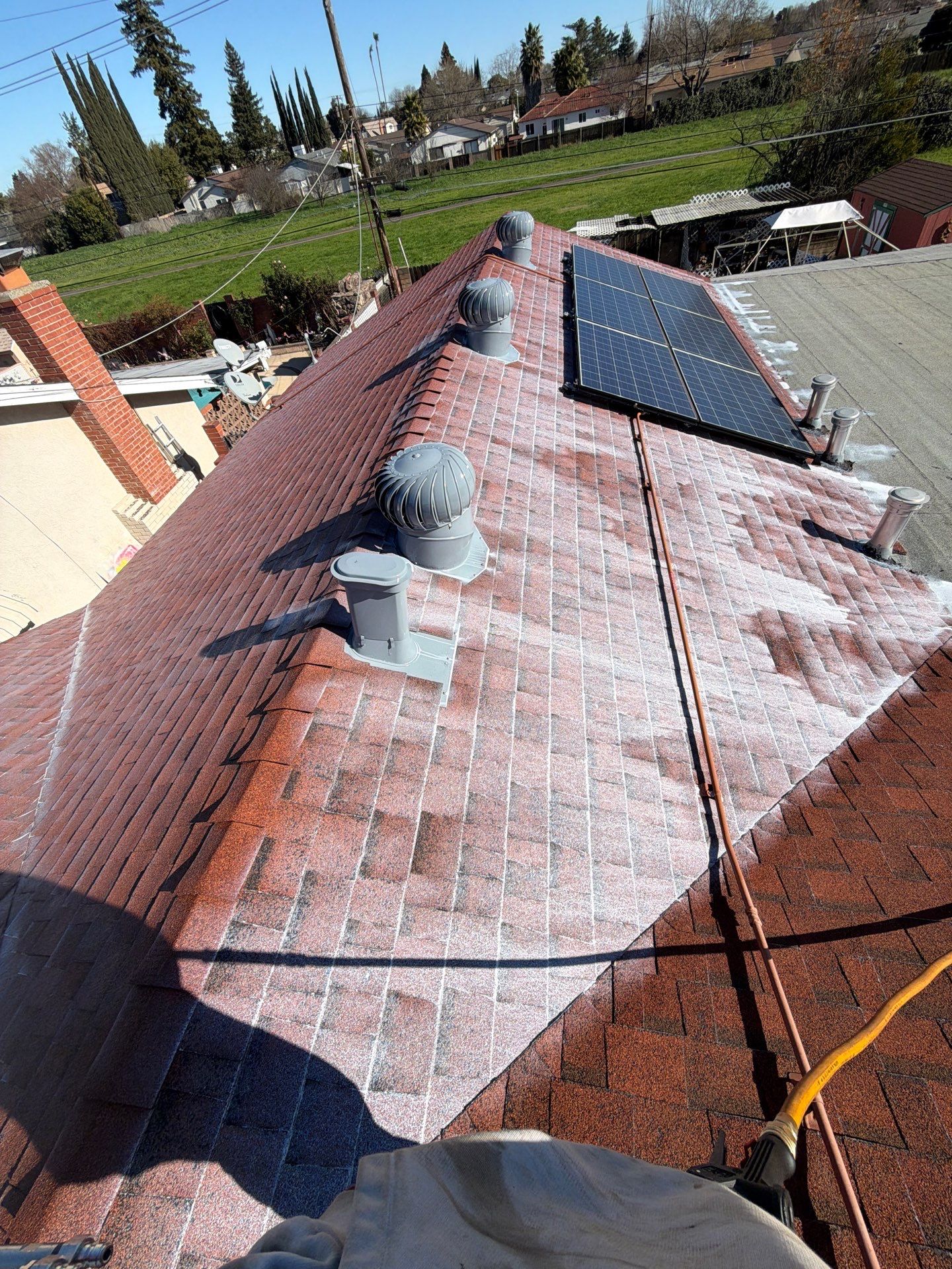 Roof Rejuvenation using Roof Maxx Treatment by Roof Maxx of Folsom