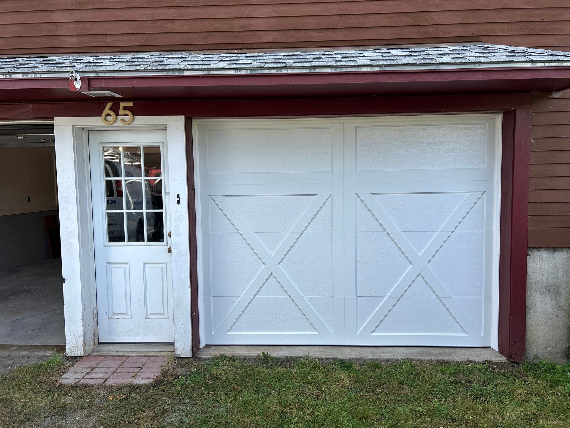 Door Installation using Clopay Coachman Garage Doors by Keene Door
