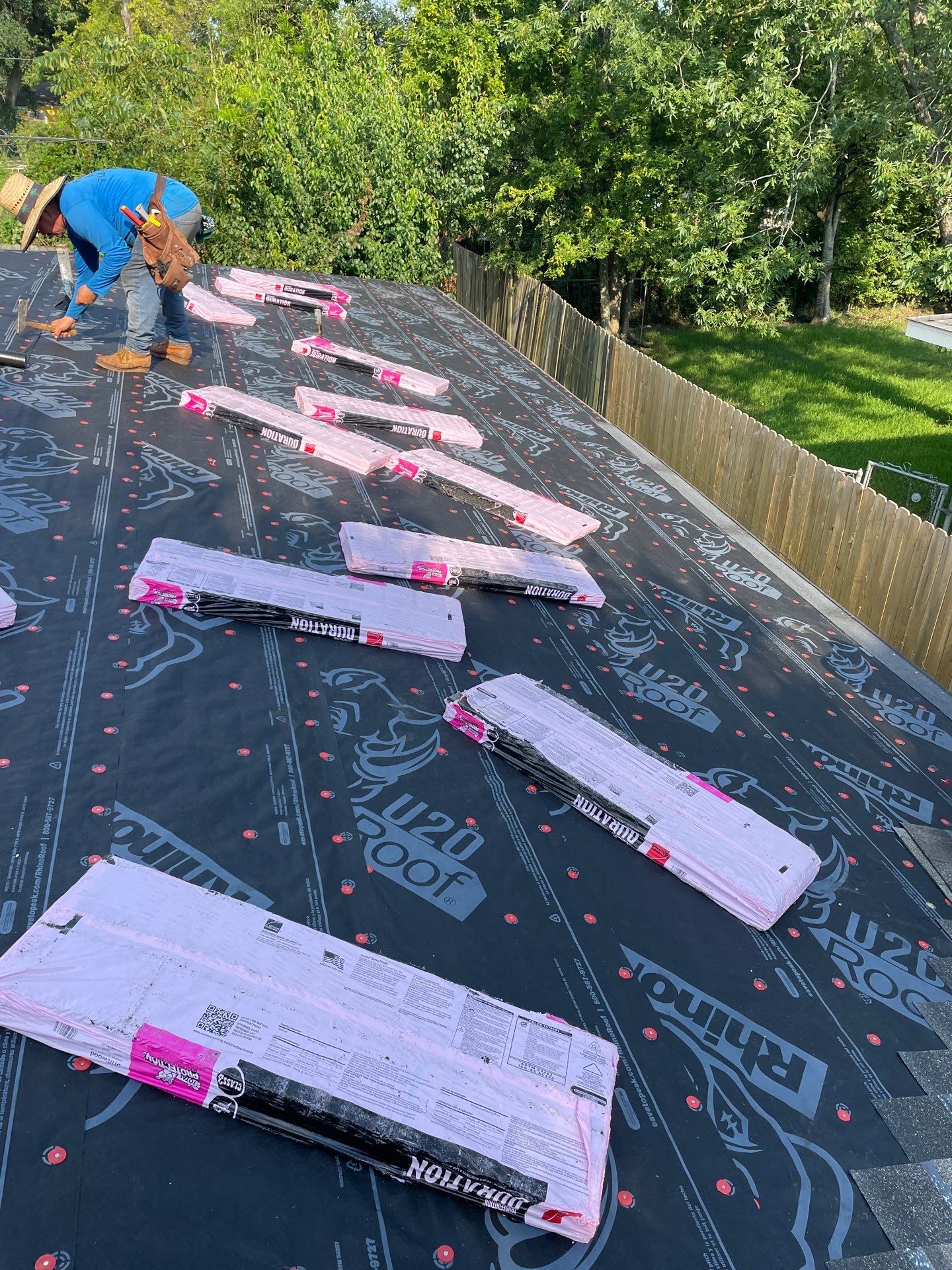 Residential Roofing Repair using Owen's Corning Duration (Lifetime) Shingles by Roof Repair Services LLC
