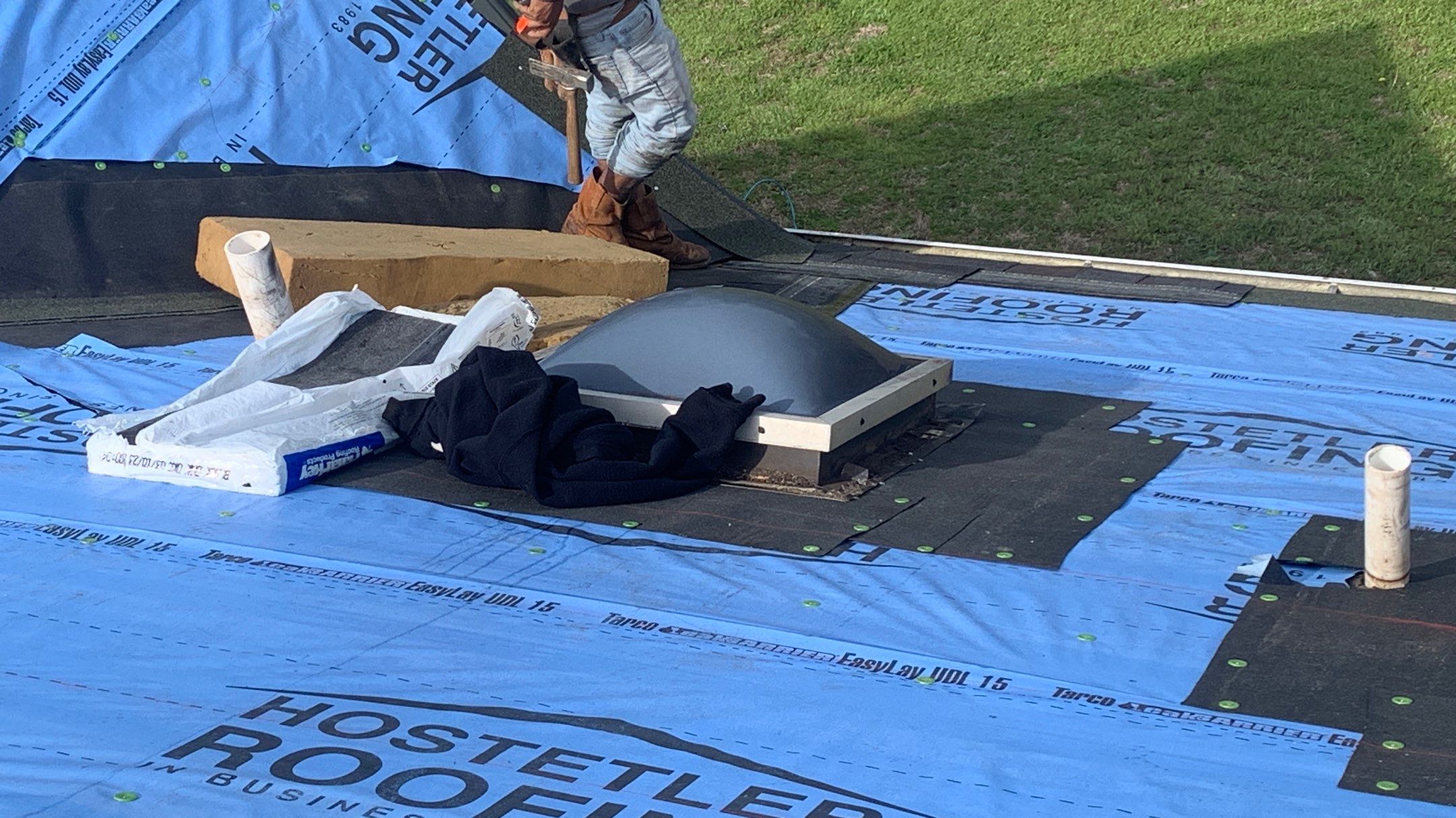 Residential Shingle Reroof using Malarkey Vista by Hostetler Roofing