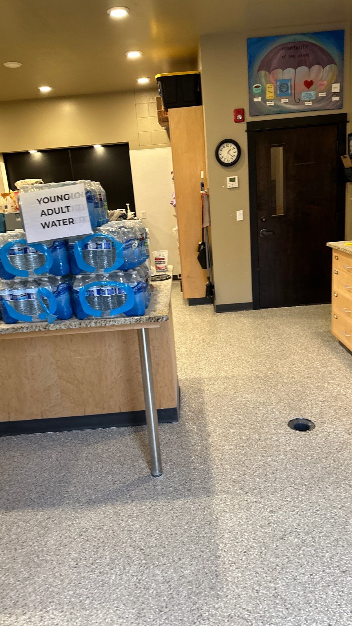 Commercial Kitchen Floor Transformation using Mt Everest by Croc Coatings, LLC