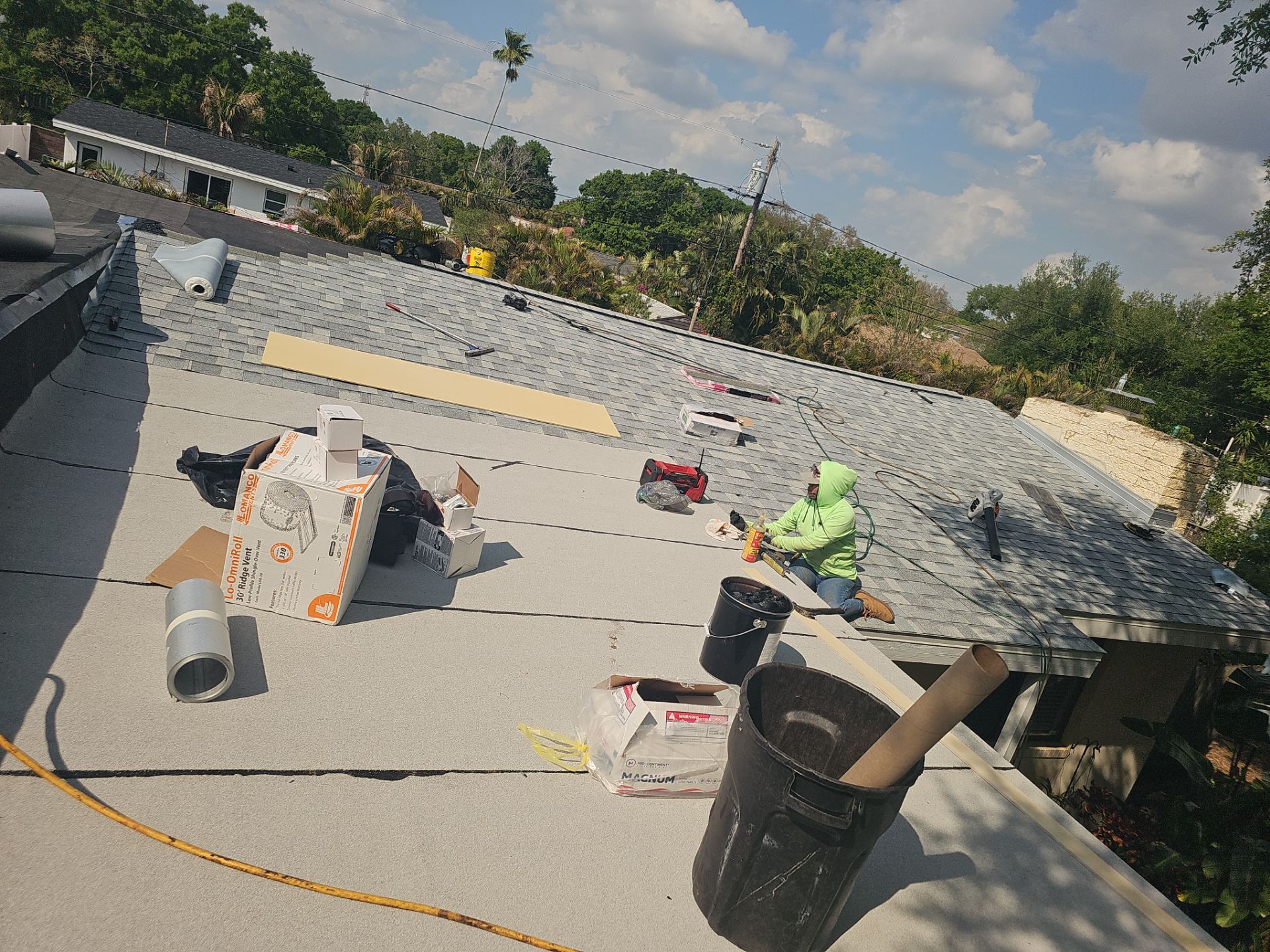 Project in St. Petersburg 33710 by Mitchell Roofing Company LLC 